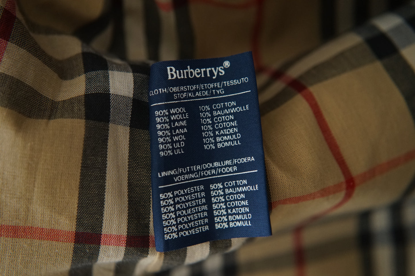 1980s Burberry × Barney’s Newyork “Covert Cloth” 一枚袖 Balmacaan Coat