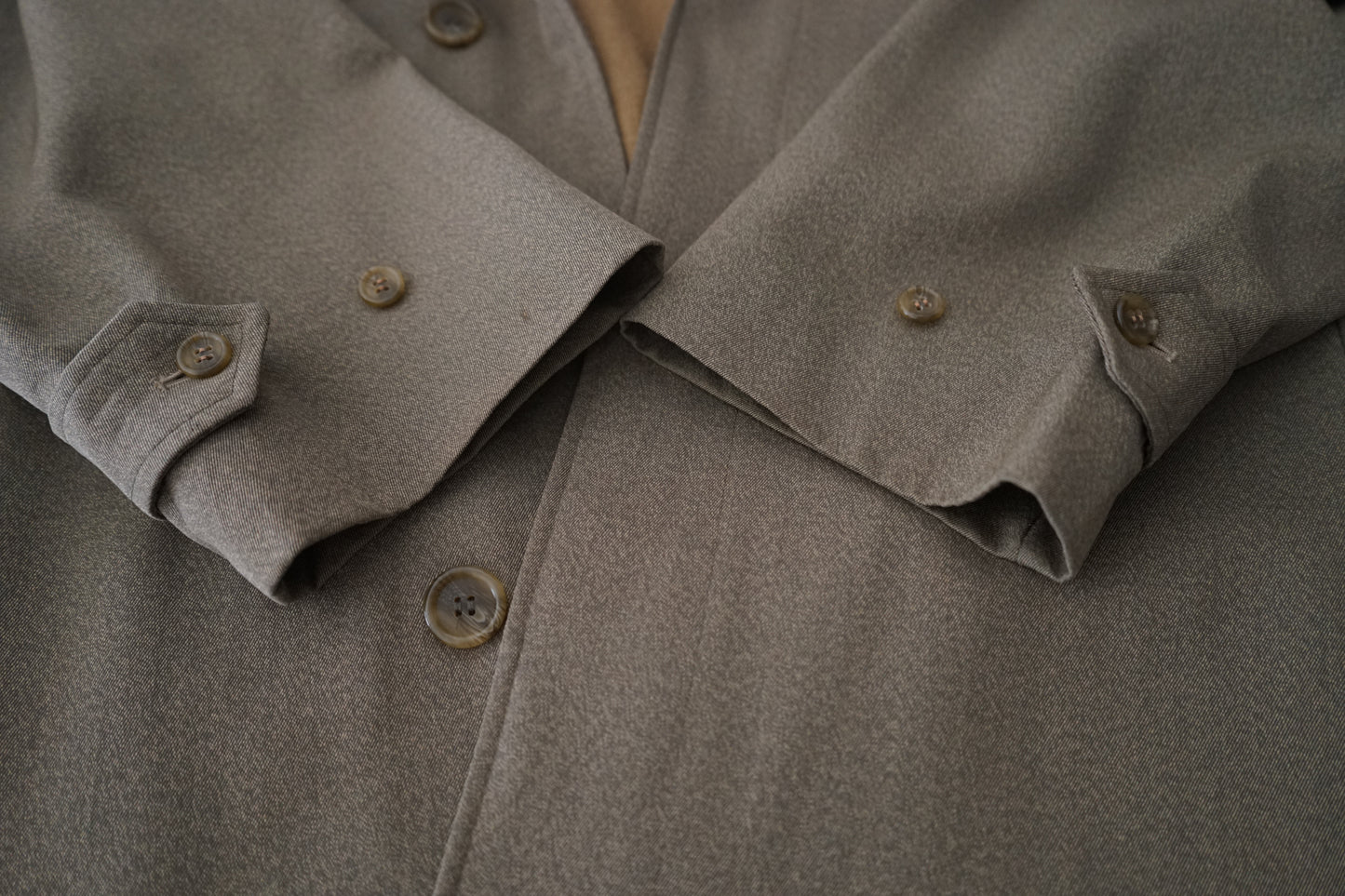 1980s Burberry × Barney’s Newyork “Covert Cloth” 一枚袖 Balmacaan Coat