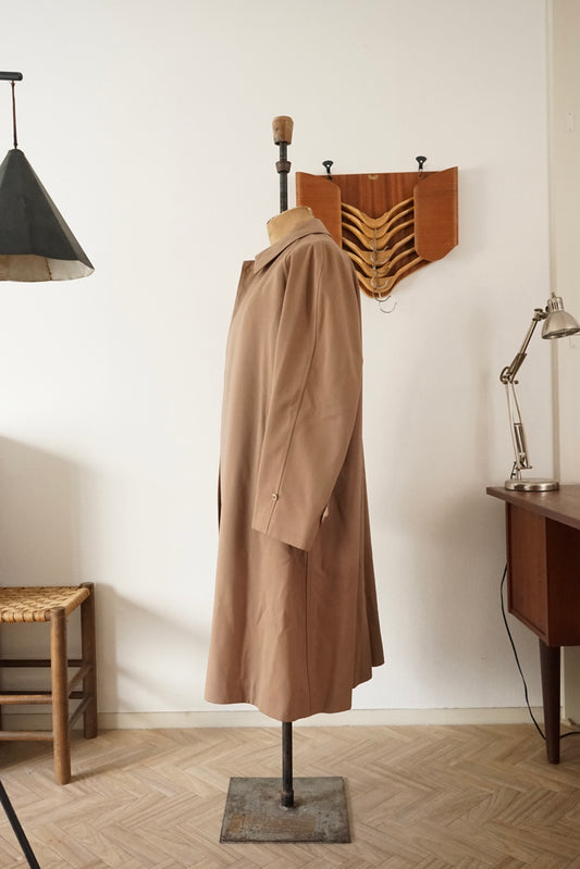 1960s Burberry “Burella" Balmacaan Coat