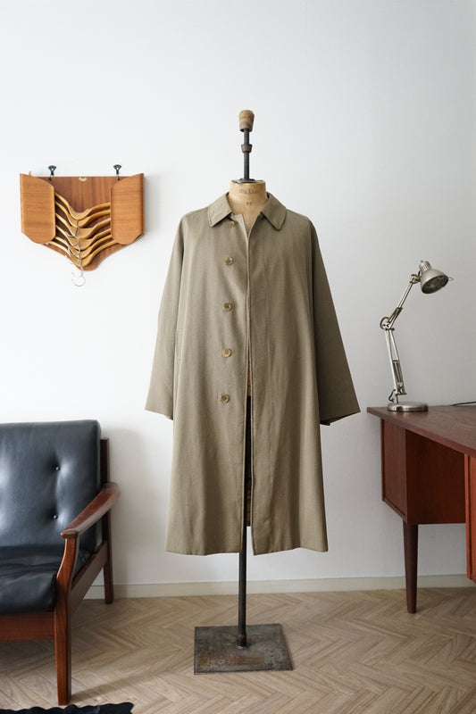 1980s Burberry × Barney’s Newyork “Covert Cloth” 一枚袖 Balmacaan Coat