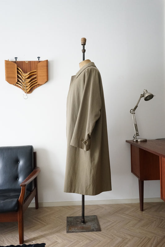 1980s Burberry × Barney’s Newyork “Covert Cloth” 一枚袖 Balmacaan Coat
