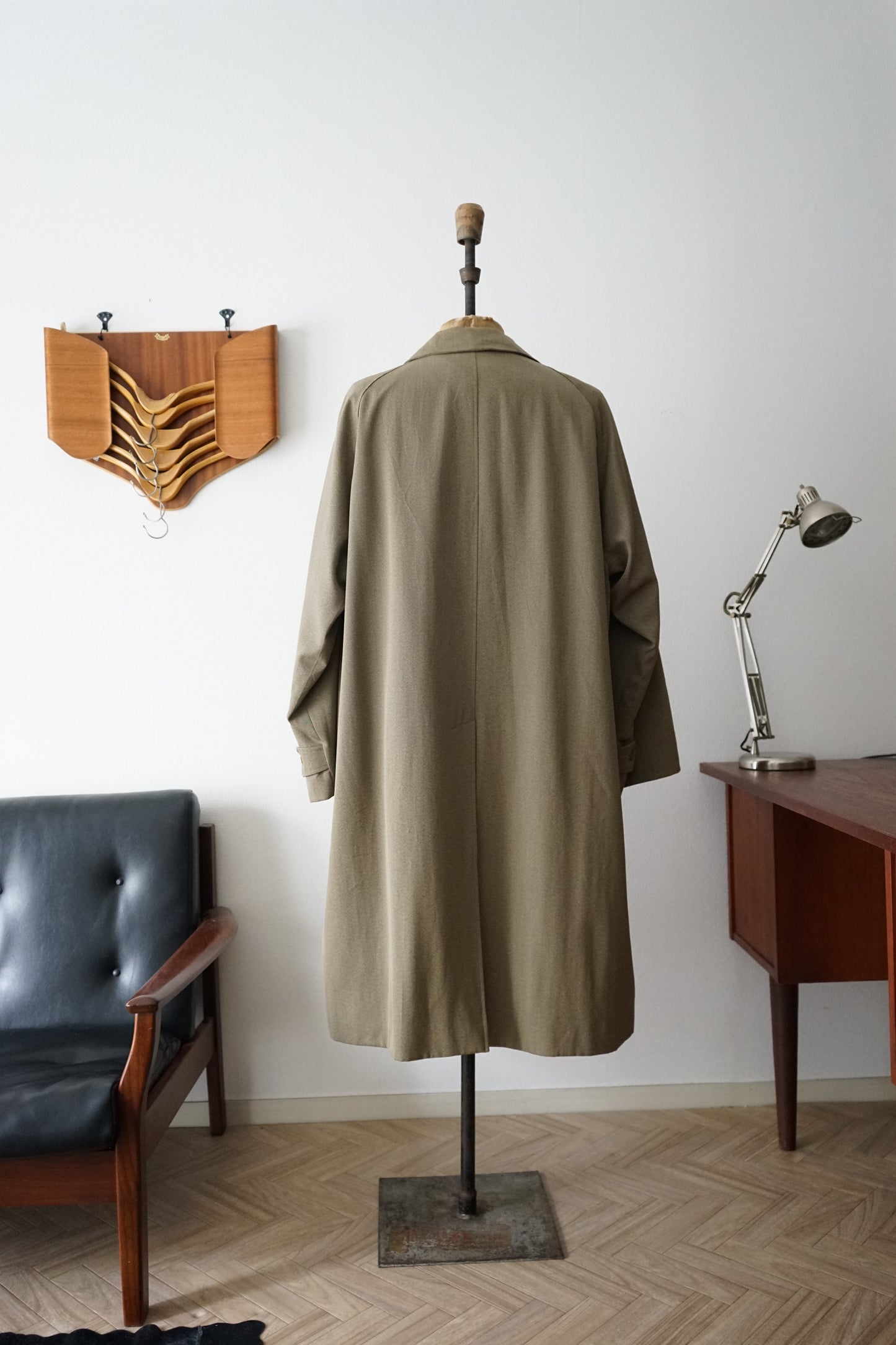 1980s Burberry × Barney’s Newyork “Covert Cloth” 一枚袖 Balmacaan Coat