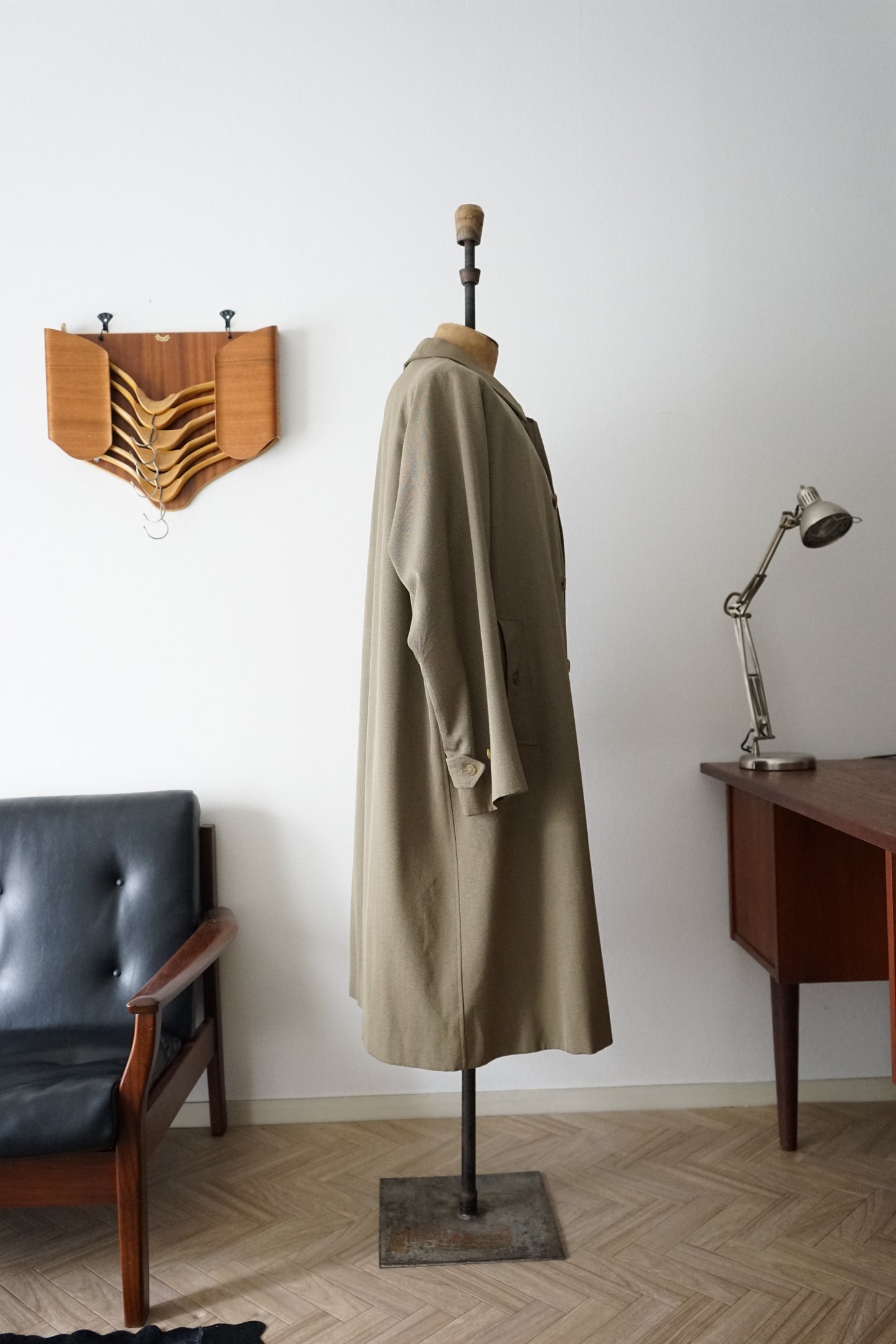 1980s Burberry × Barney’s Newyork “Covert Cloth” 一枚袖 Balmacaan Coat