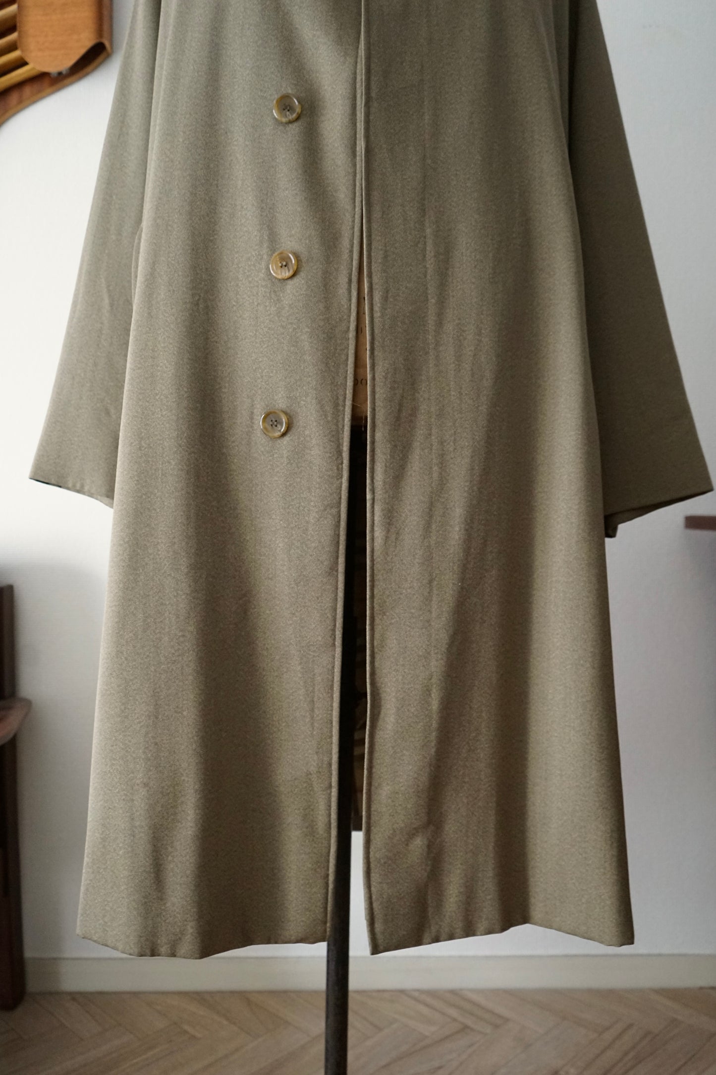 1980s Burberry × Barney’s Newyork “Covert Cloth” 一枚袖 Balmacaan Coat
