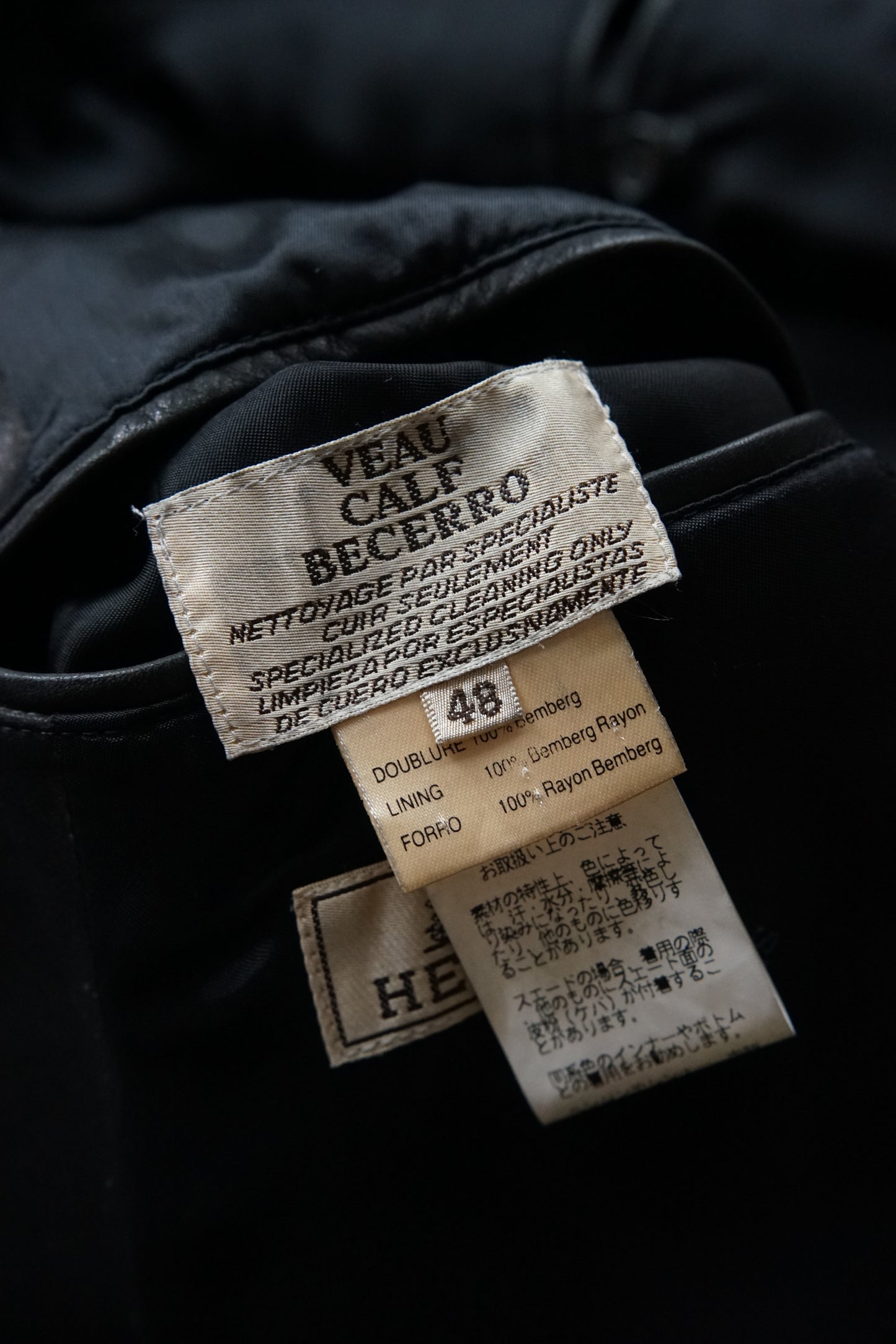 1990s Hermès Calfskin Long Coat