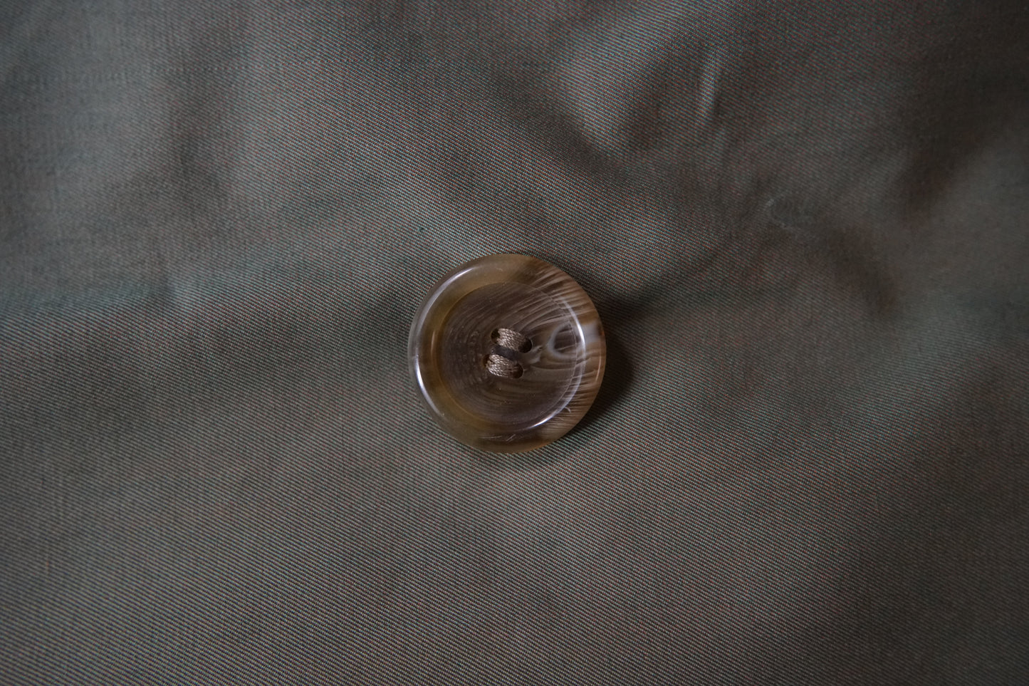 1980s Burberry TR21 玉虫色 一枚袖 Balmacaan Coat with Liner