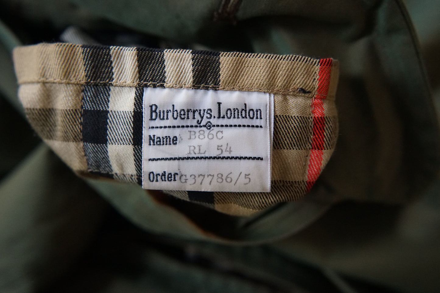 1980s Burberry TR21 玉虫色 一枚袖 Balmacaan Coat with Liner