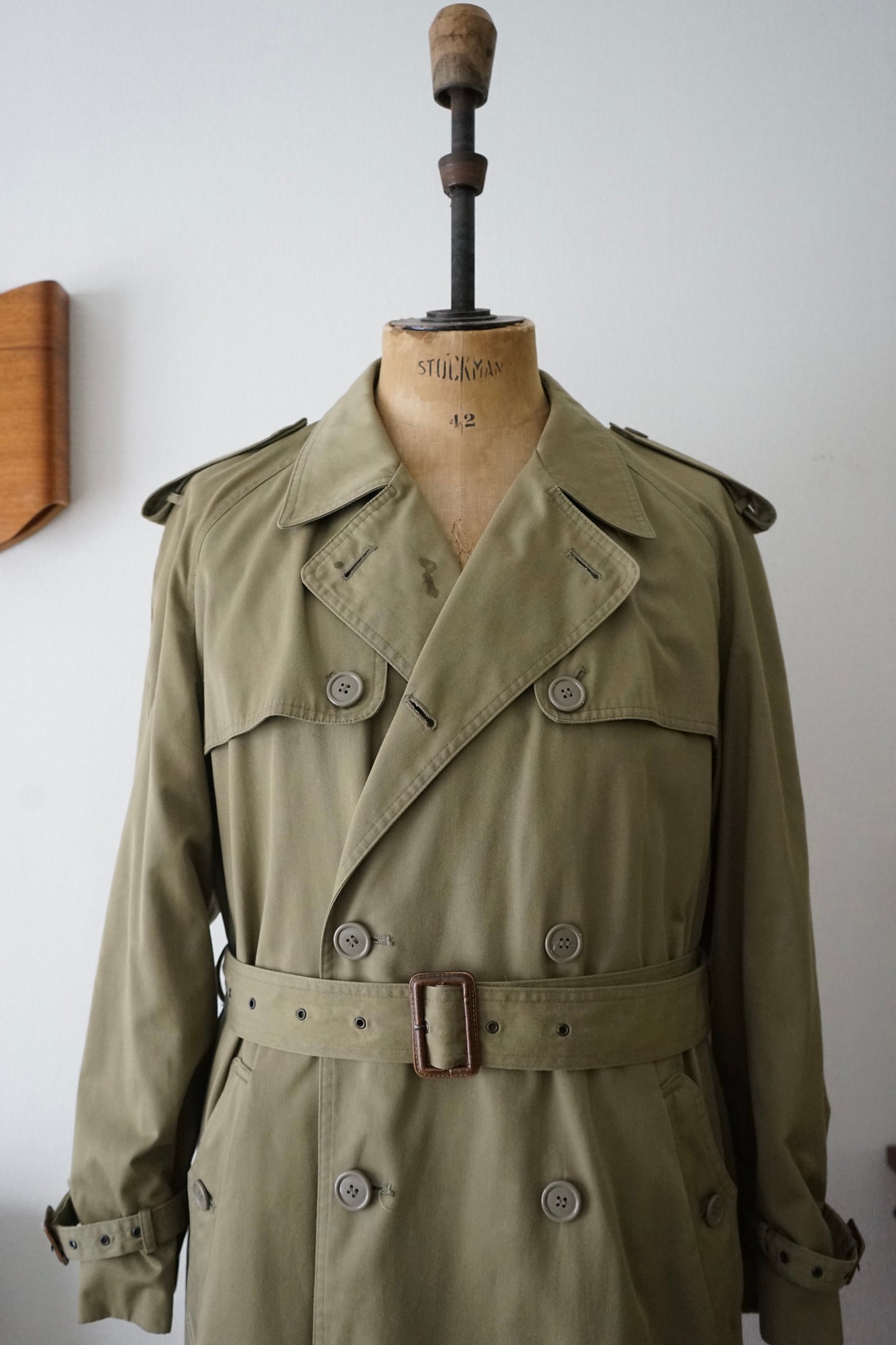 1970s Yves Saint Laurent Classic Trench Coat