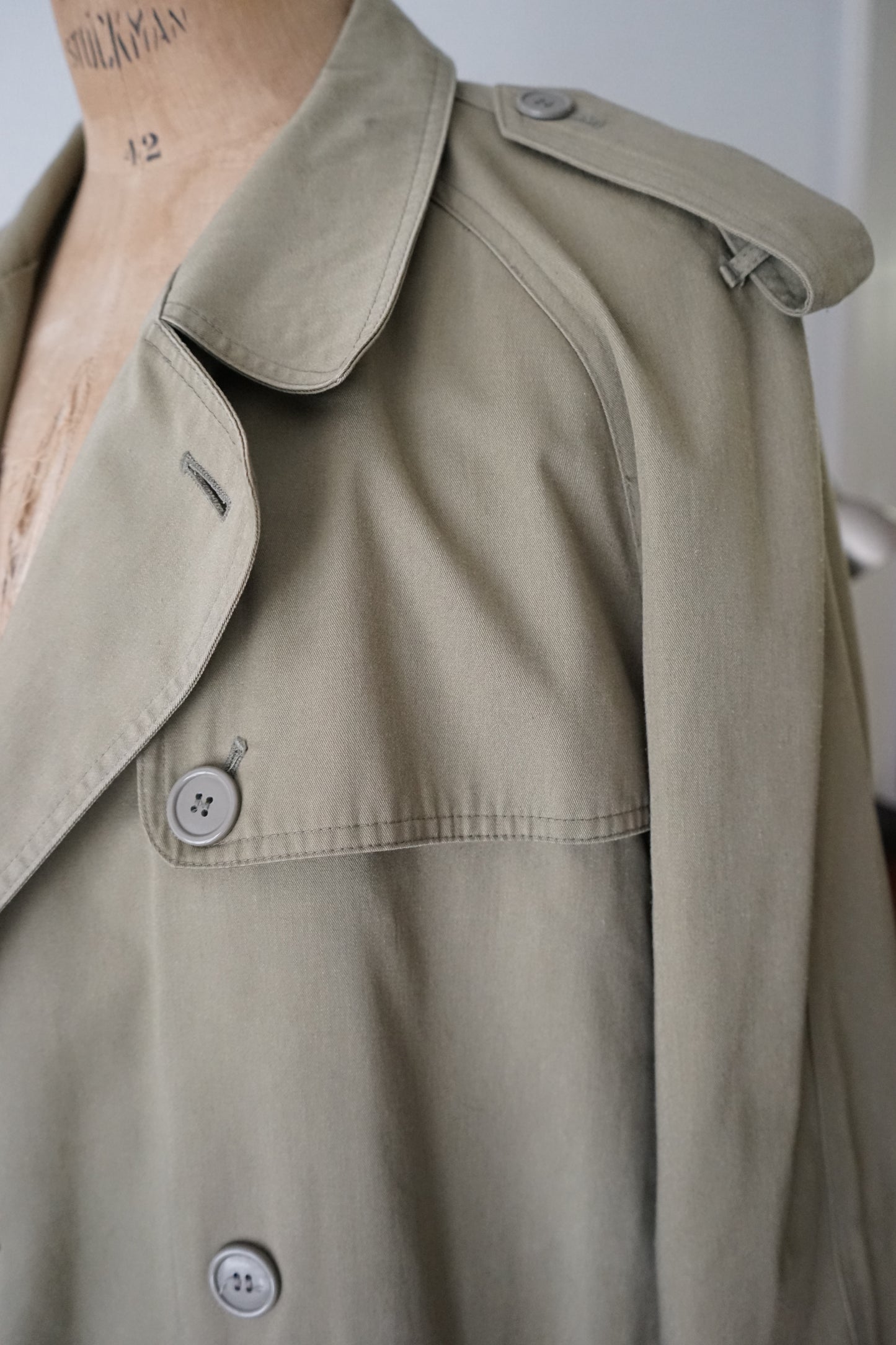 1970s Yves Saint Laurent Classic Trench Coat