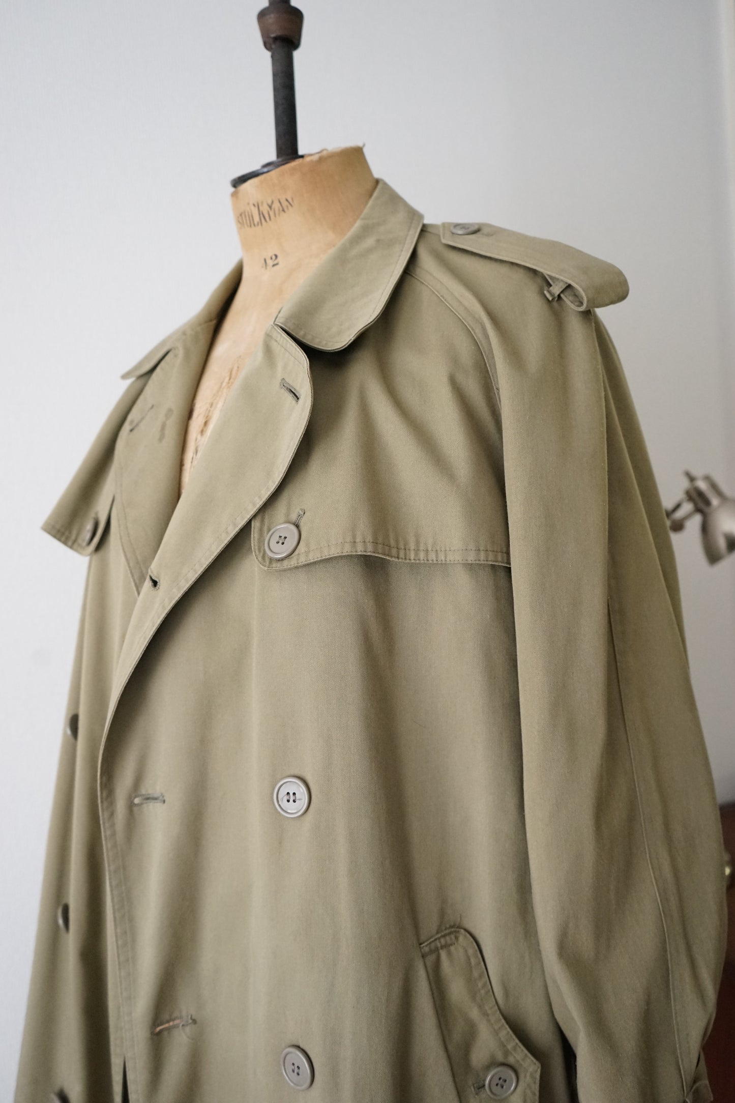 1970s Yves Saint Laurent Classic Trench Coat