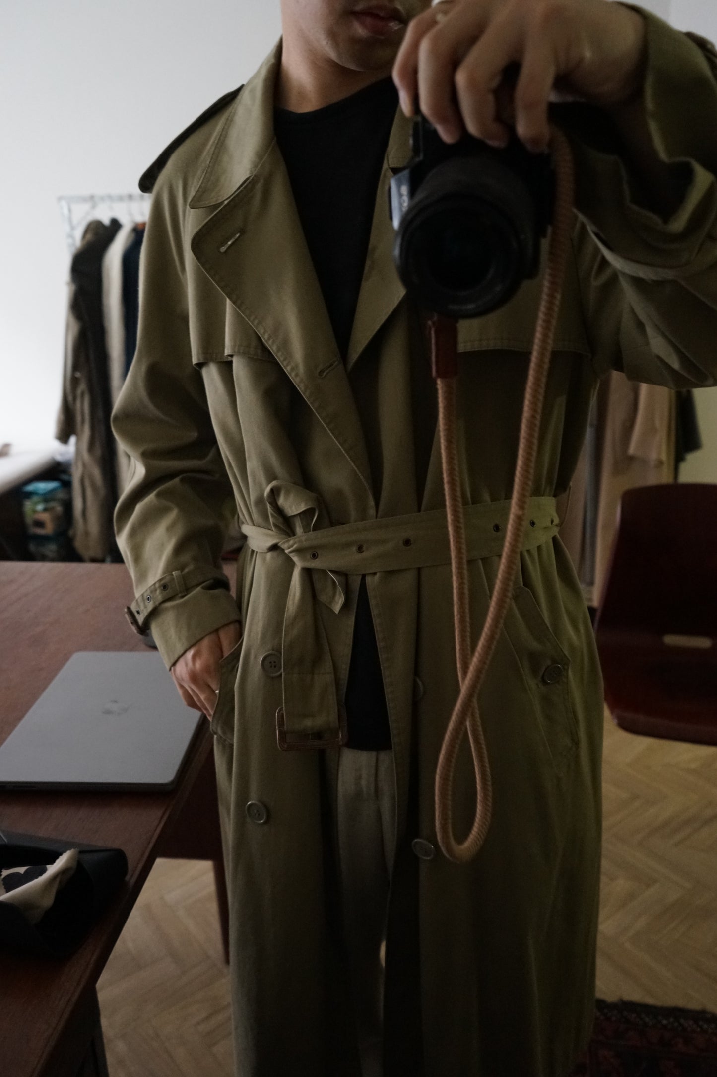 1970s Yves Saint Laurent Classic Trench Coat