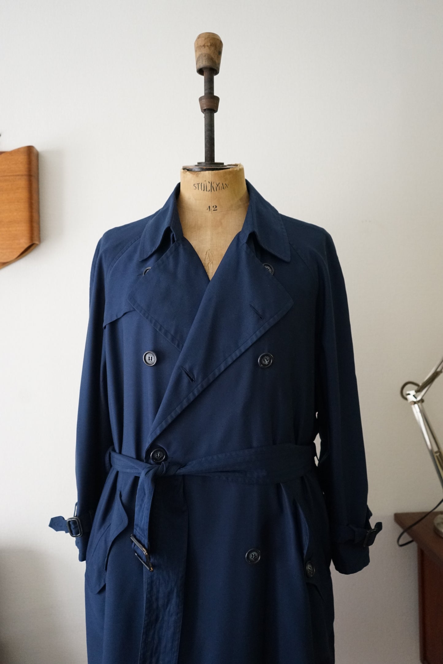 1970s Yves Saint Laurent RIVE GAUCHE “HOMME” Trench Coat