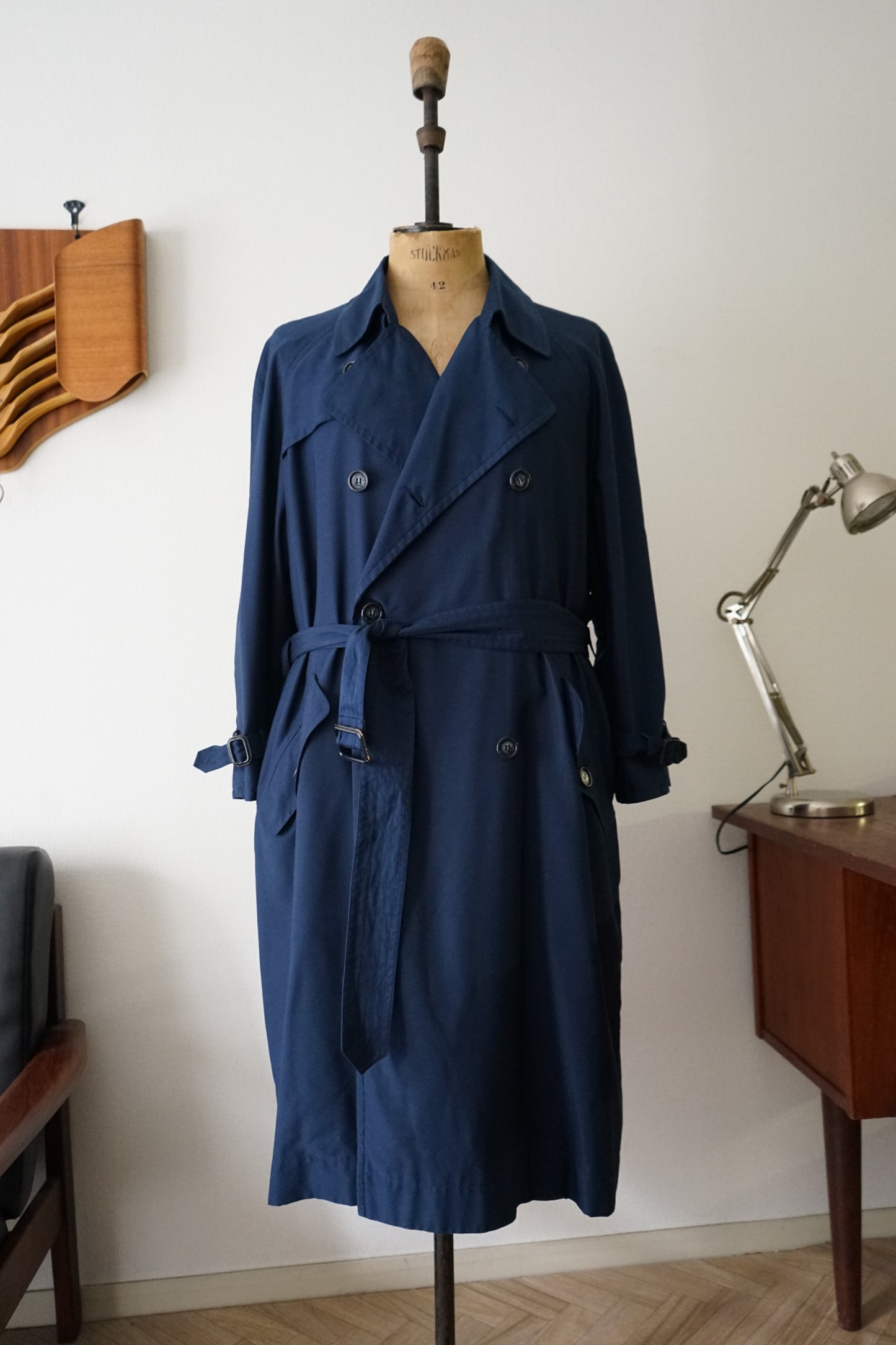 1970s Yves Saint Laurent RIVE GAUCHE “HOMME” Trench Coat