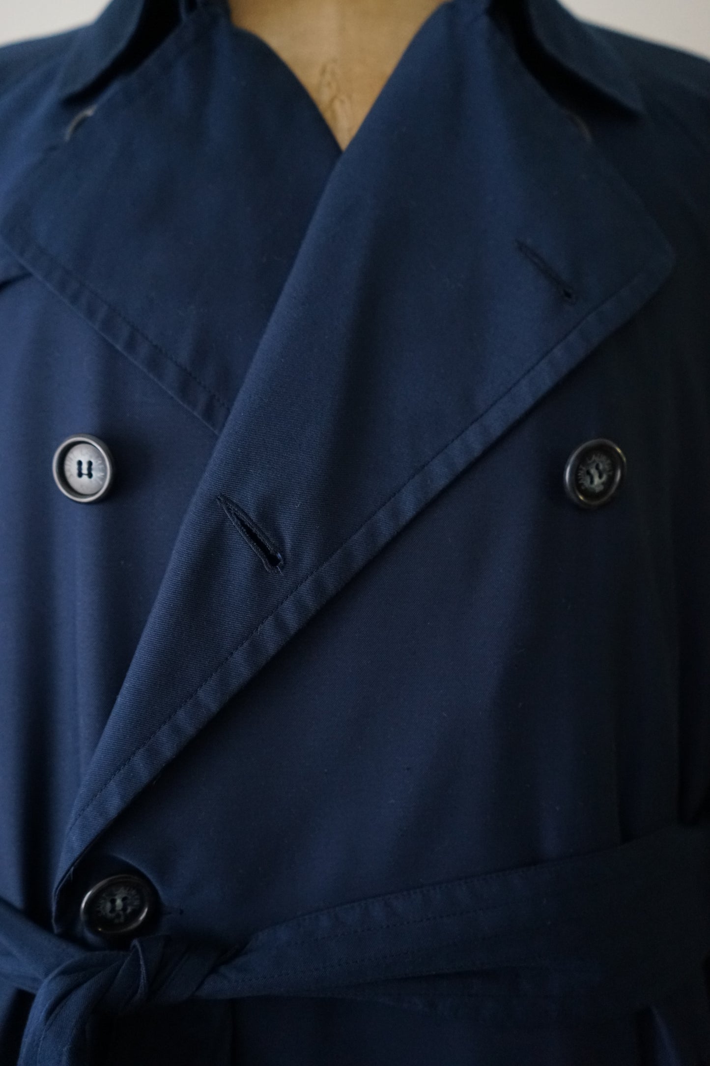 1970s Yves Saint Laurent RIVE GAUCHE “HOMME” Trench Coat
