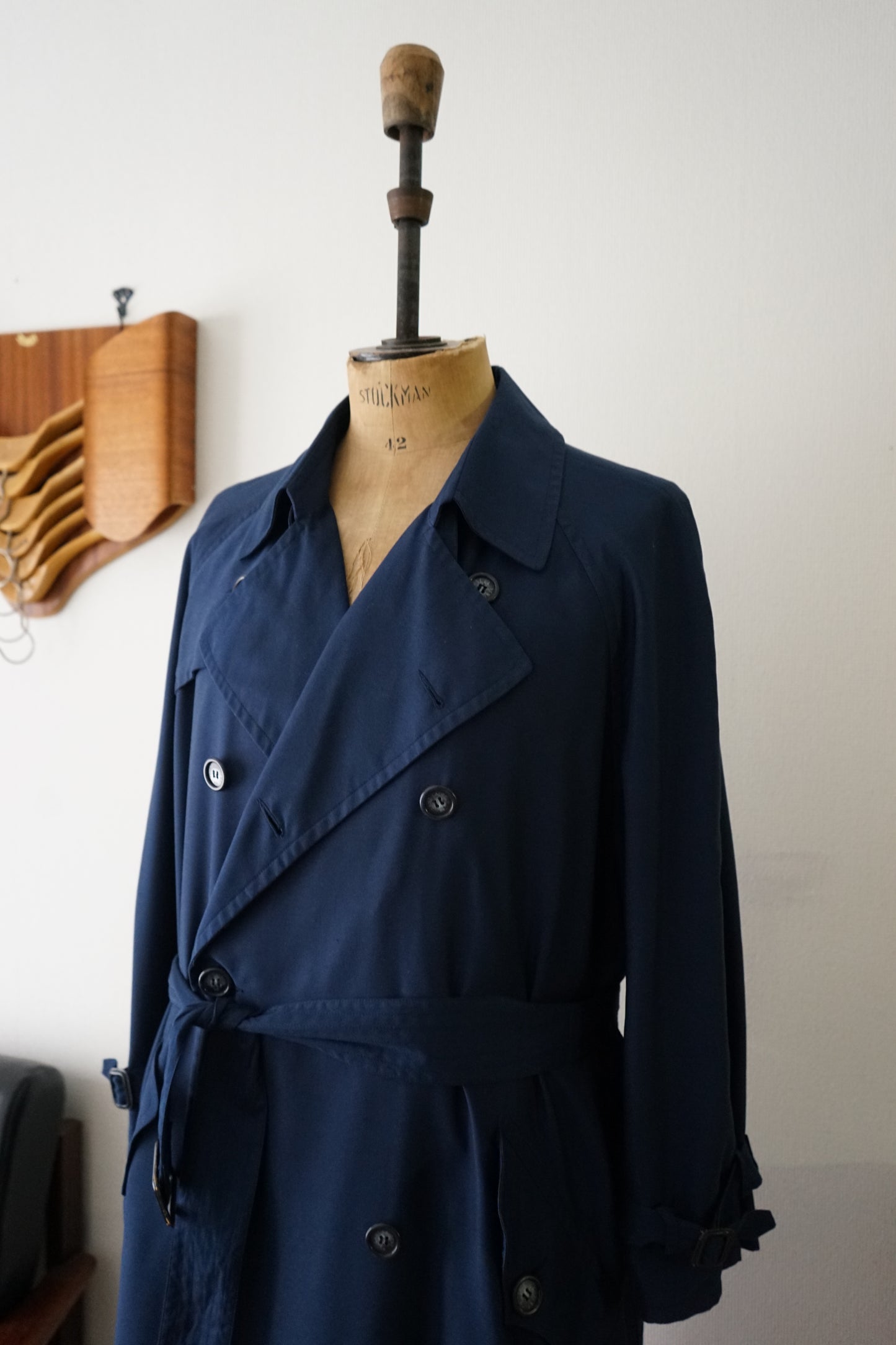 1970s Yves Saint Laurent RIVE GAUCHE “HOMME” Trench Coat