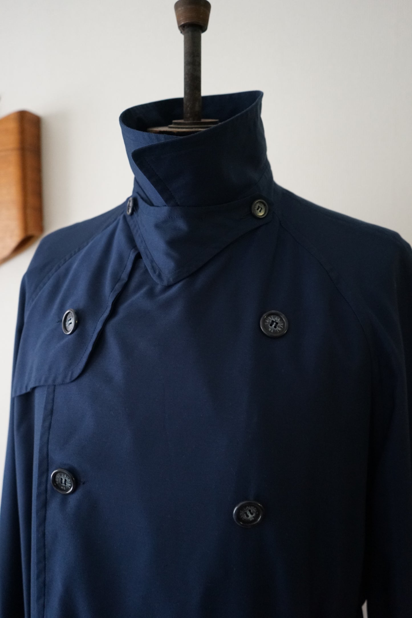 1970s Yves Saint Laurent RIVE GAUCHE “HOMME” Trench Coat