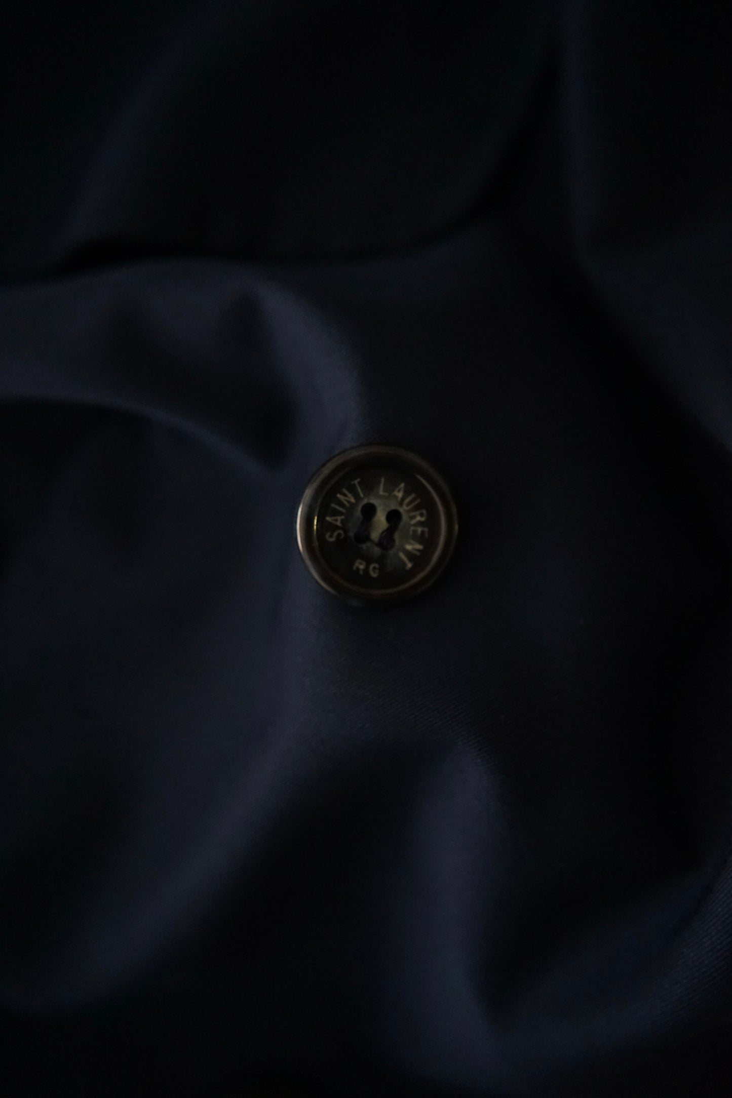 1970s Yves Saint Laurent RIVE GAUCHE “HOMME” Trench Coat