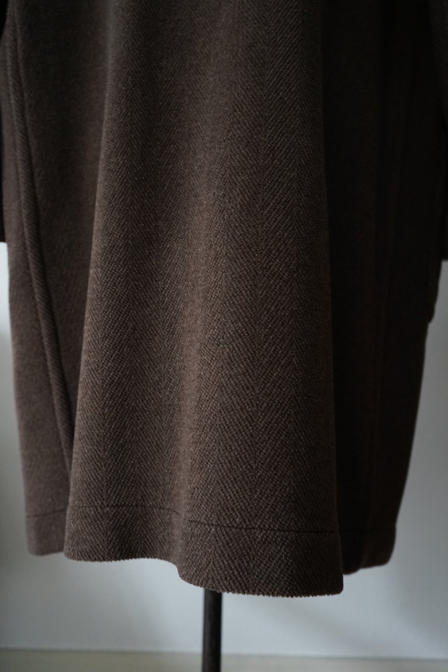 1990s Brooks Brothers  "Brown" MoorBrook Fabric Duffel Coat Made in ENGLAND LARGE