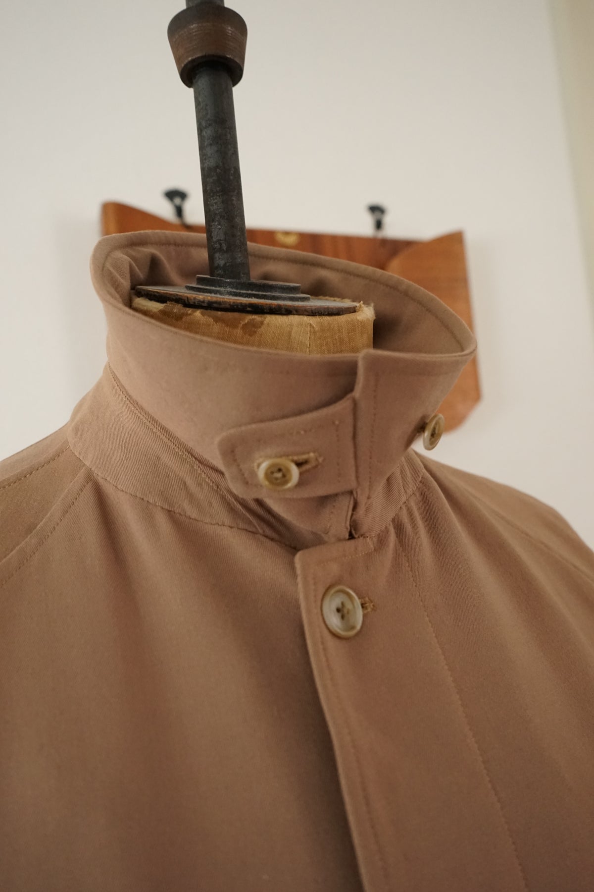 1960s Burberry “Burella" Balmacaan Coat
