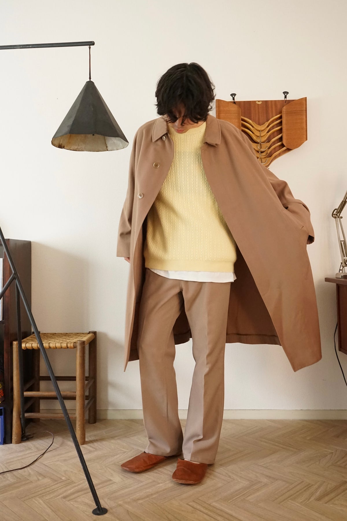 1960s Burberry “Burella" Balmacaan Coat