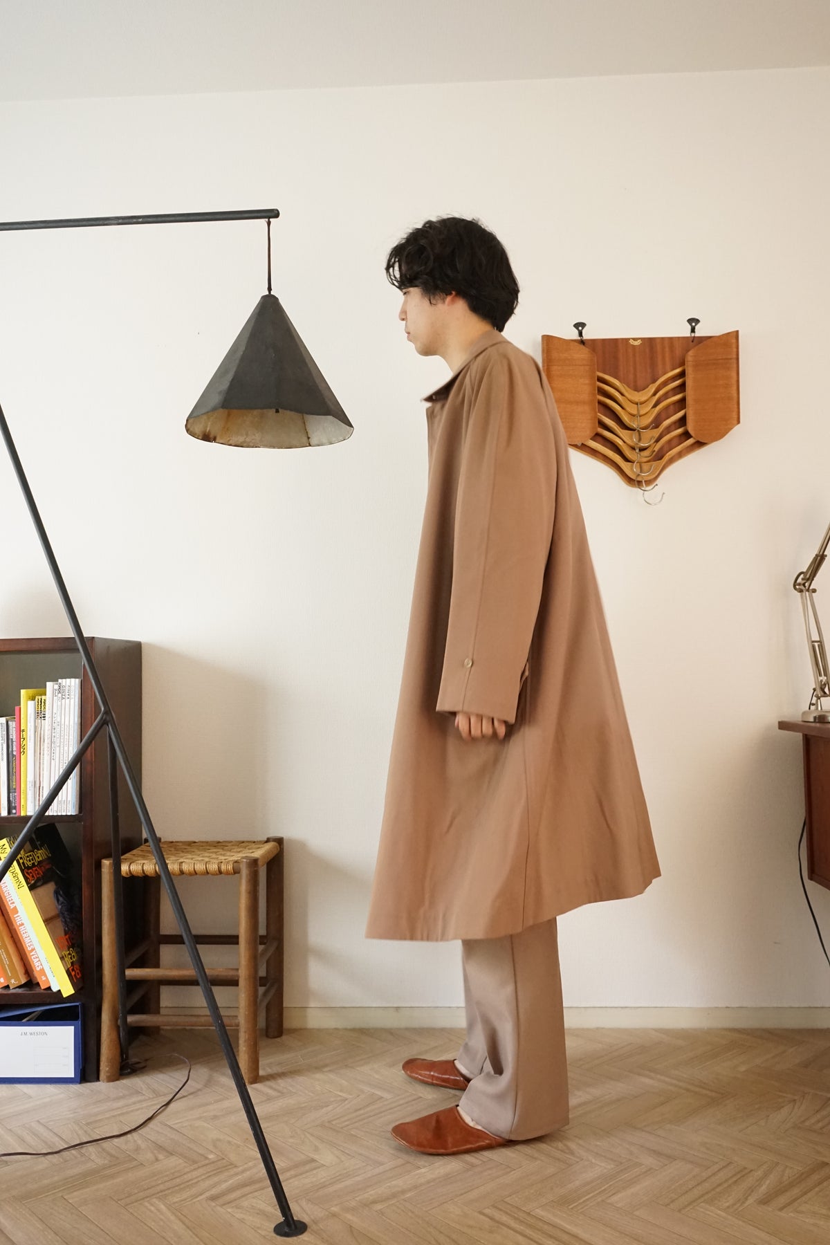 1960s Burberry “Burella" Balmacaan Coat