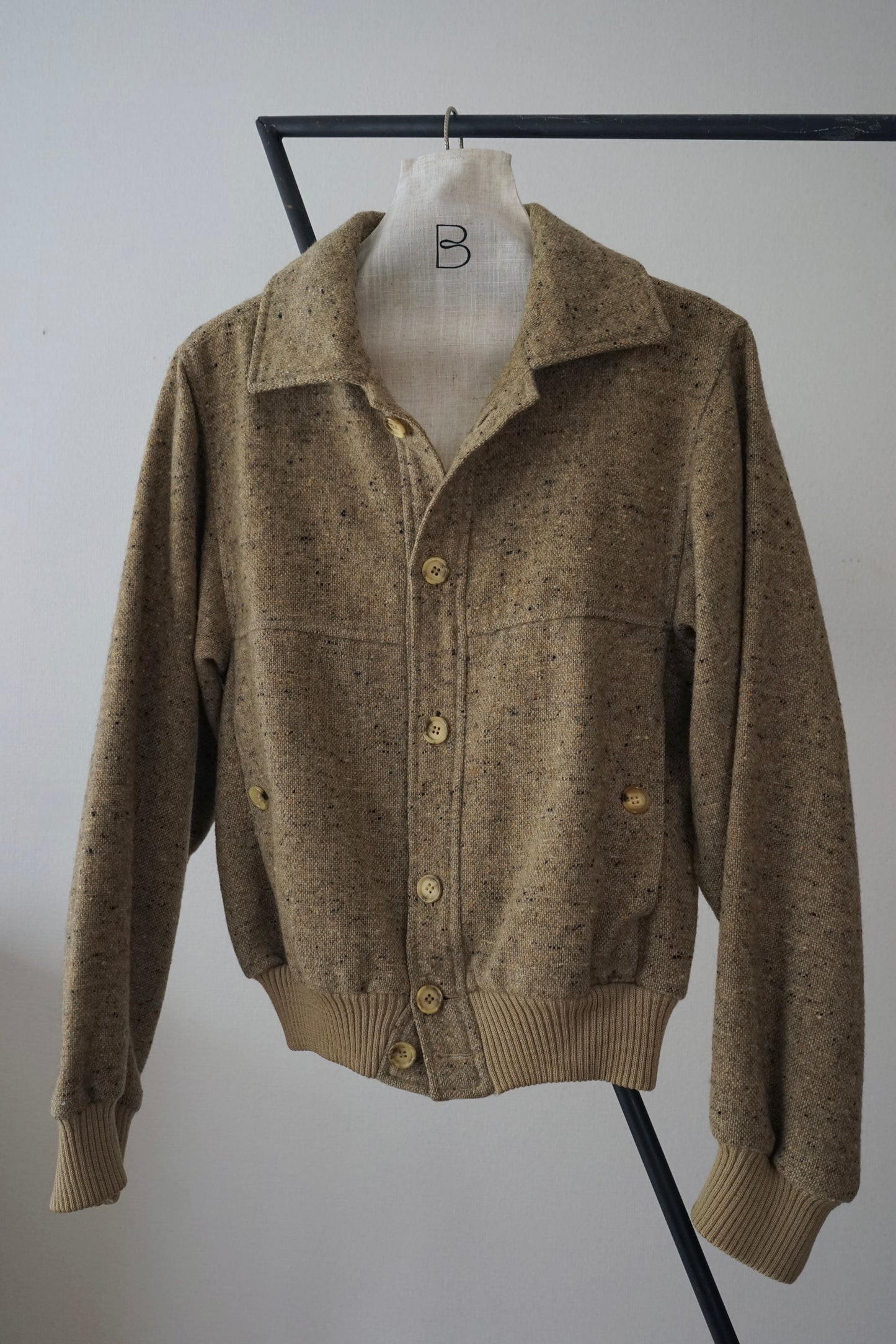 1970s Yves Saint Lauren Tweed Sports Jacket Made in France