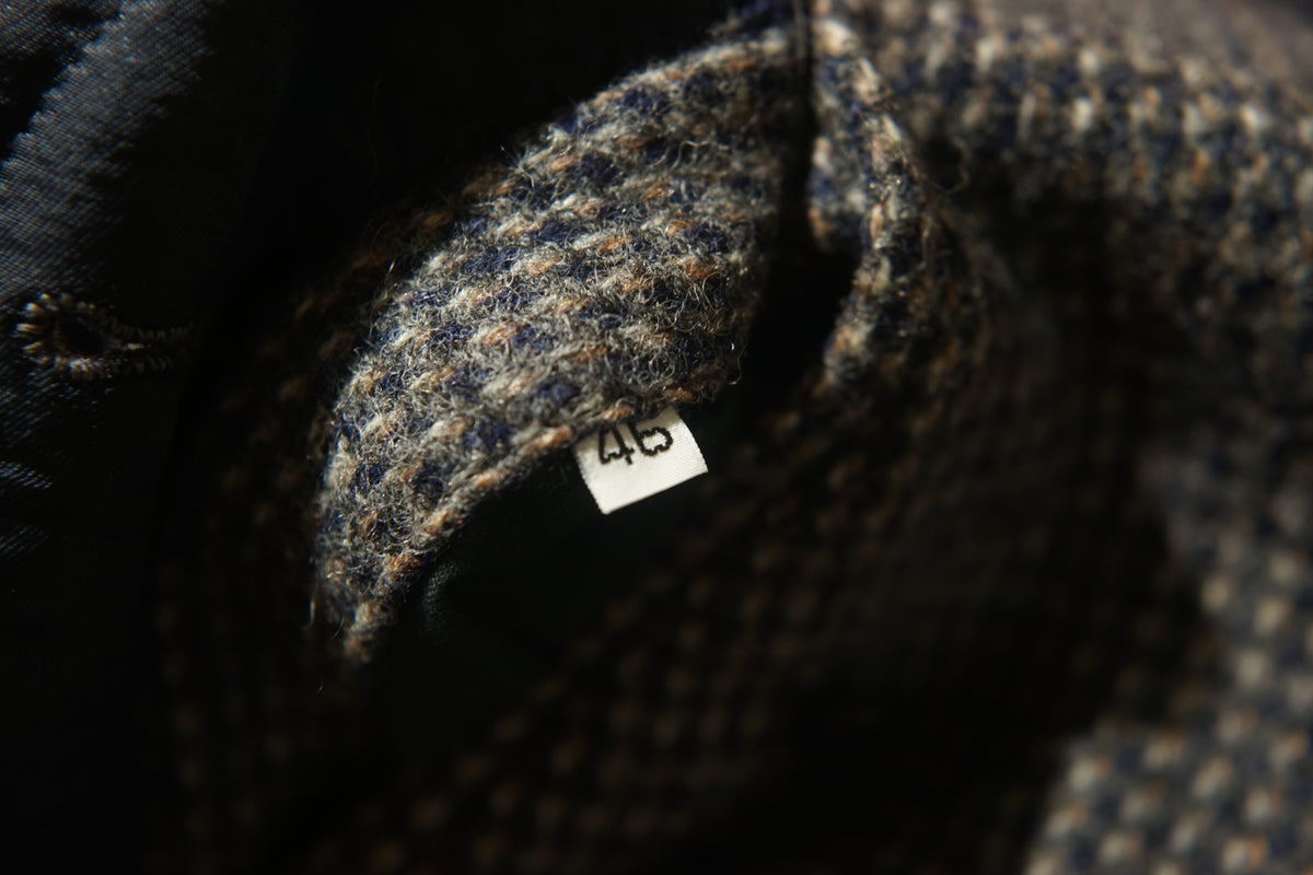 1990s Burberry Tweed Harrington Jacket Made in USA