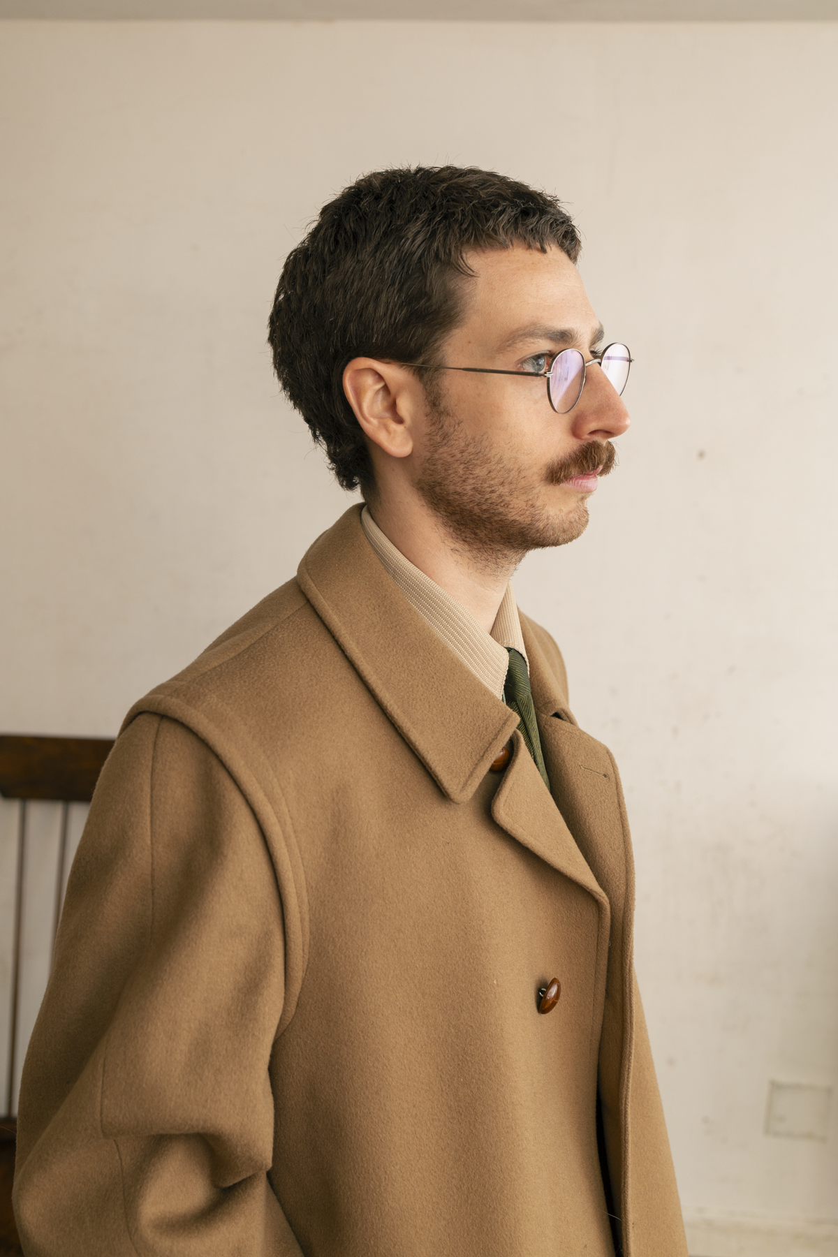 1980s Burberry "Camel" Loden Coat Made in Austria