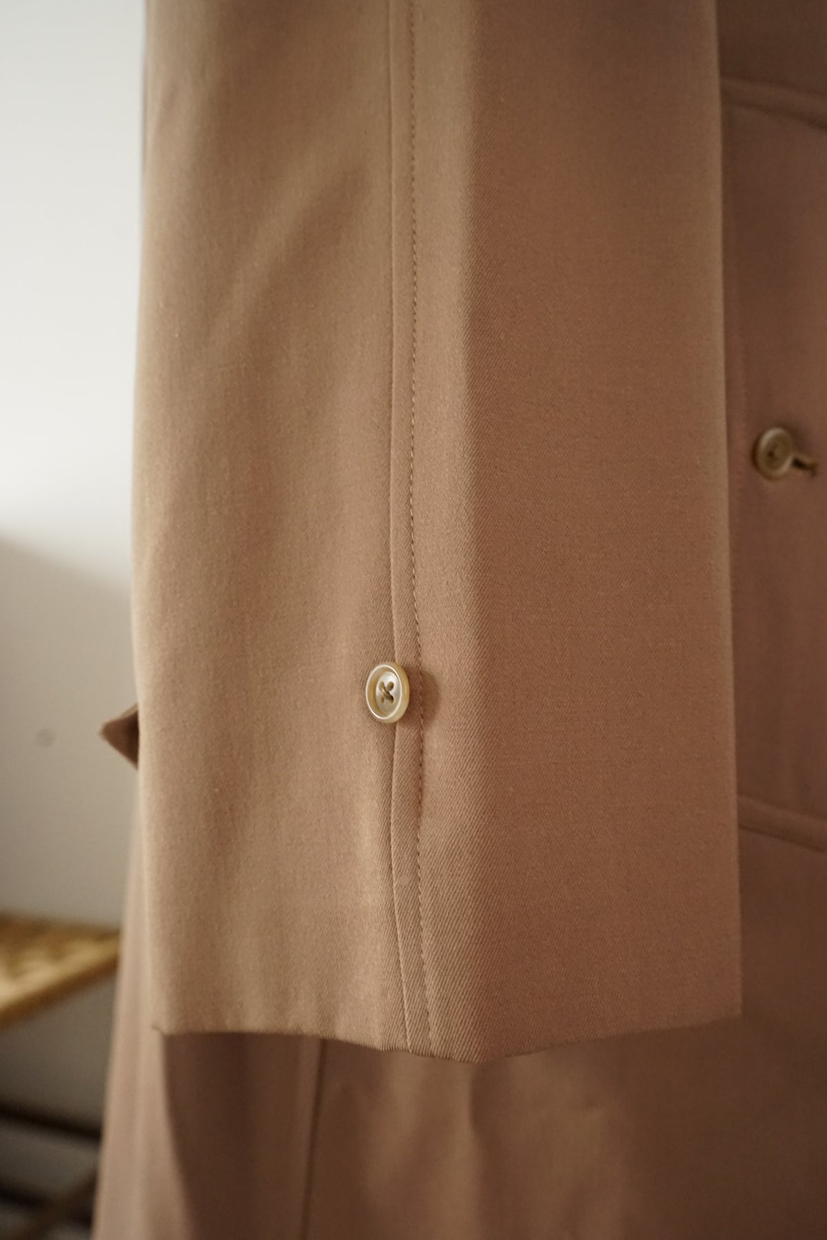 1960s Burberry “Burella" Balmacaan Coat
