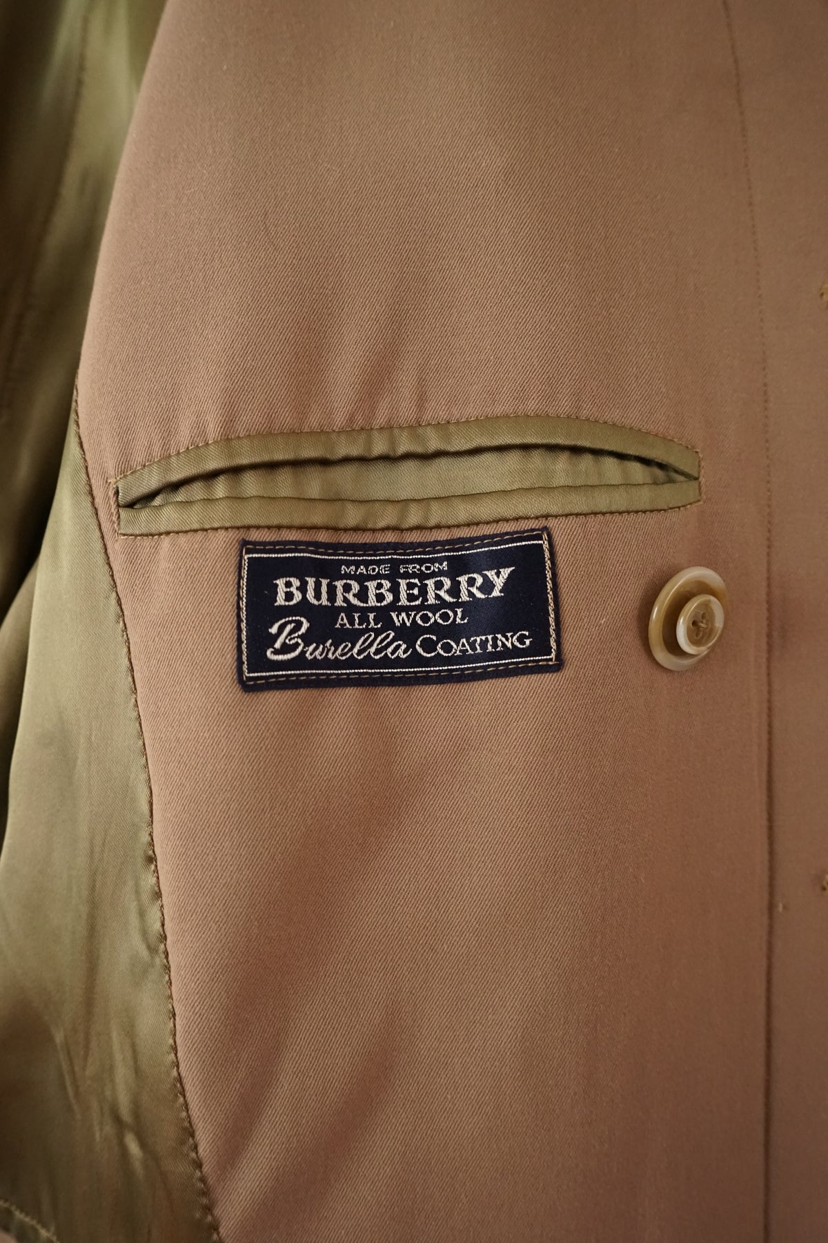 1960s Burberry “Burella" Balmacaan Coat