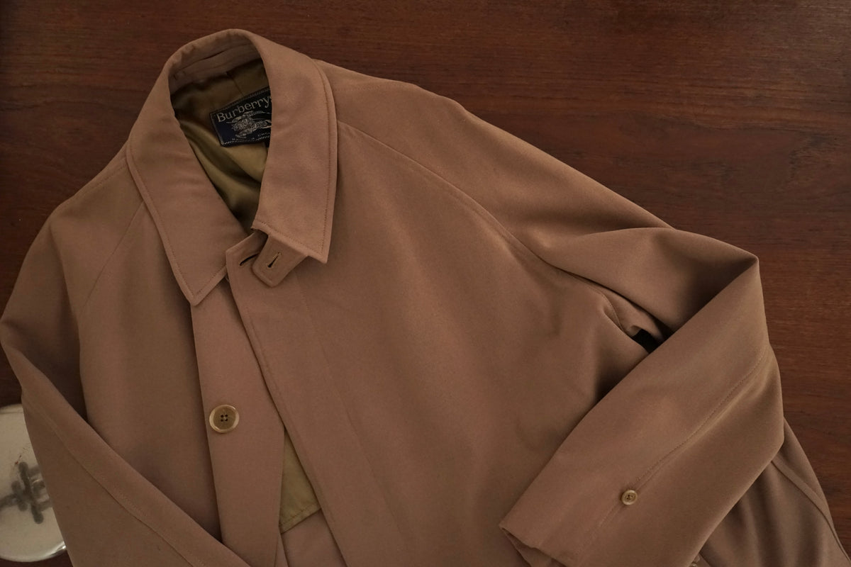 1960s Burberry “Burella" Balmacaan Coat