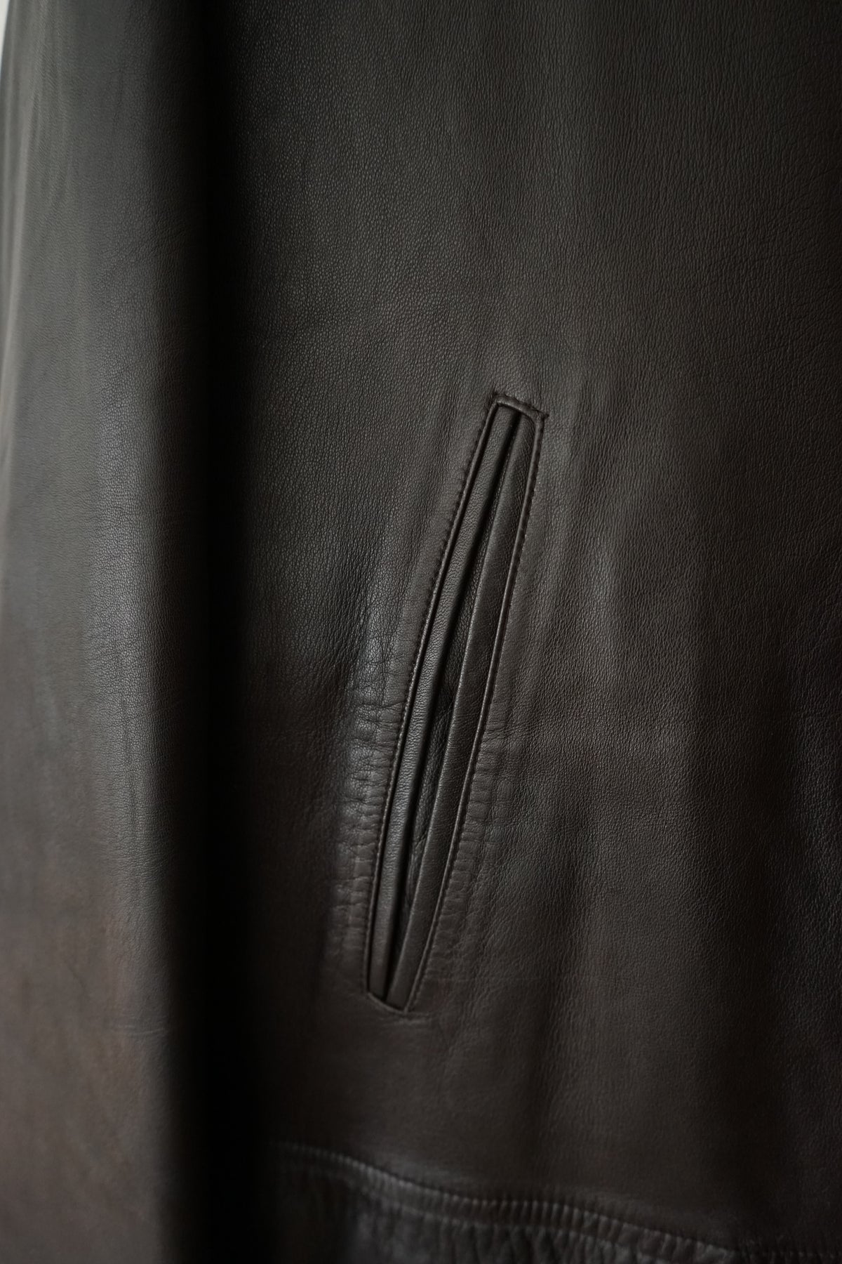 1980s Burberry Spain "Very Smooth" Leather Coverall