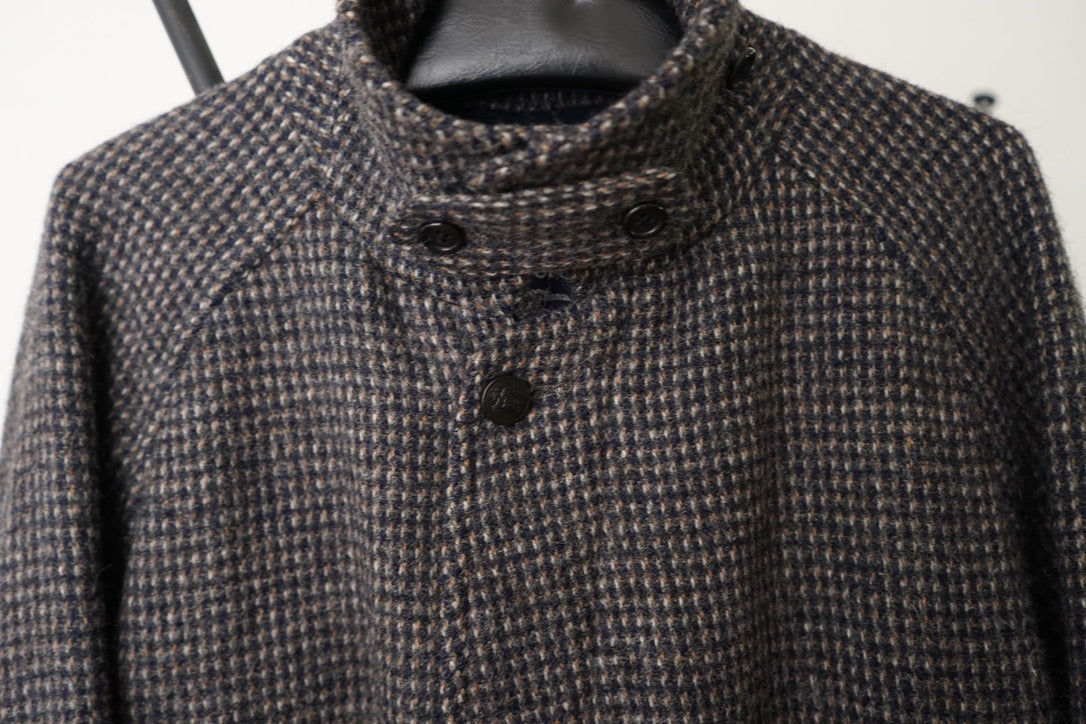 1990s Burberry Tweed Harrington Jacket Made in USA