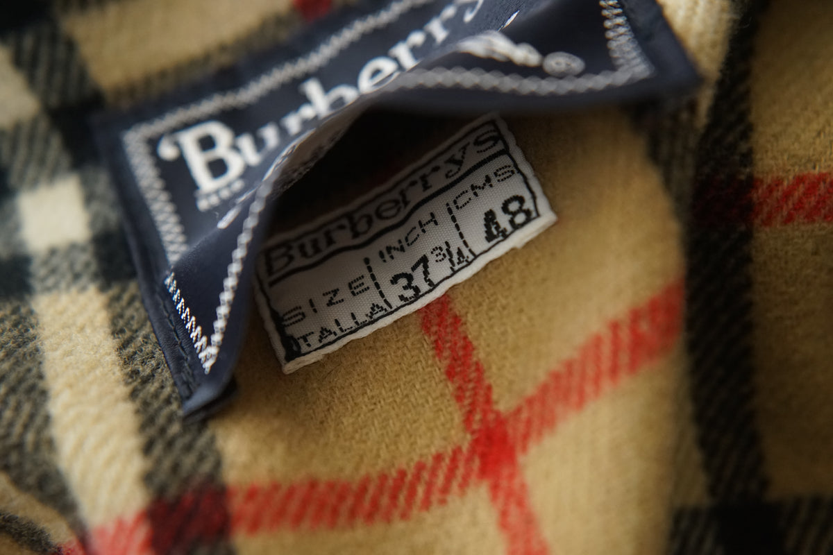 1980s Burberry Spain "Very Smooth" Leather Coverall