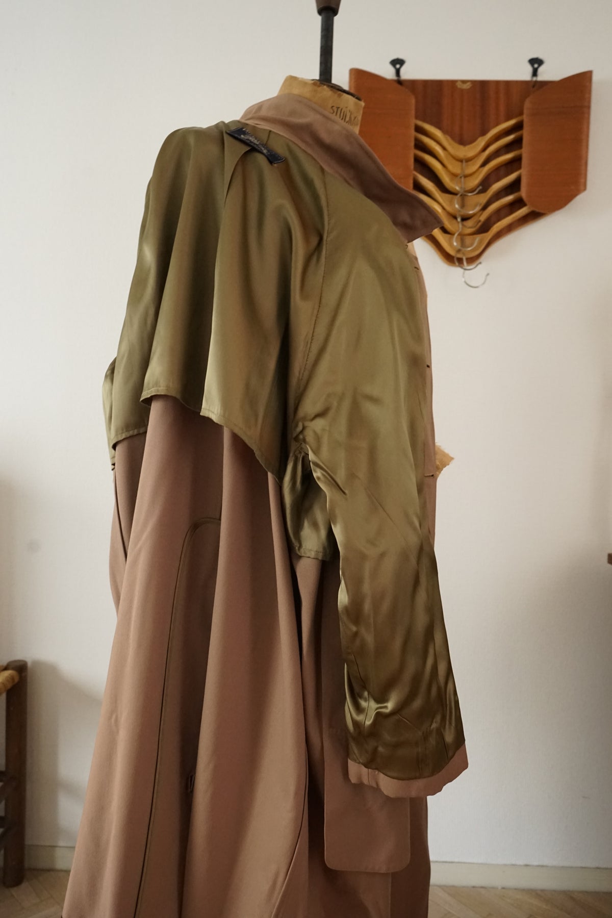 1960s Burberry “Burella" Balmacaan Coat