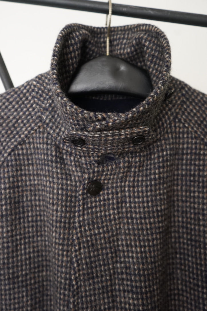 1990s Burberry Tweed Harrington Jacket Made in USA
