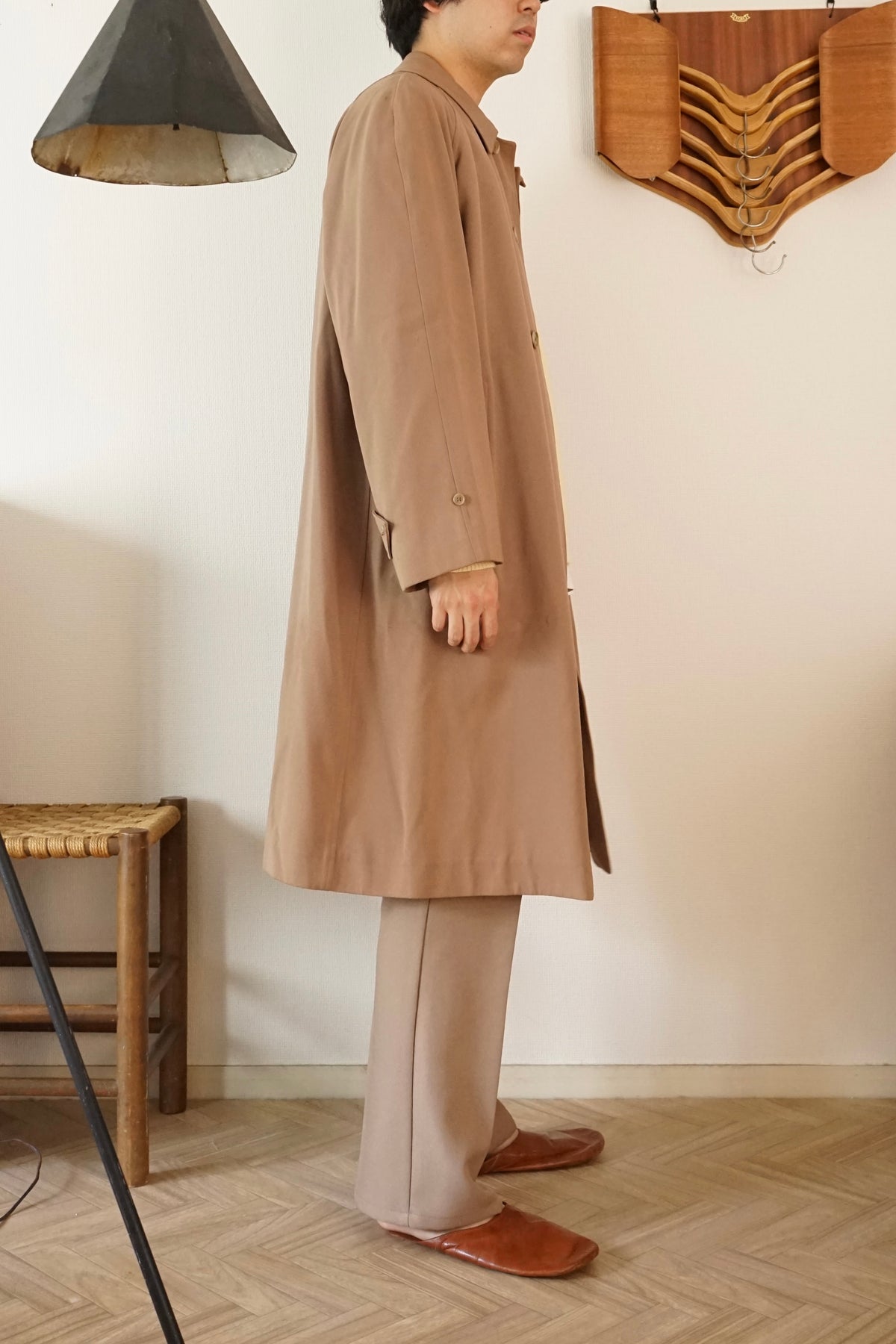 1960s Burberry “Burella" Balmacaan Coat