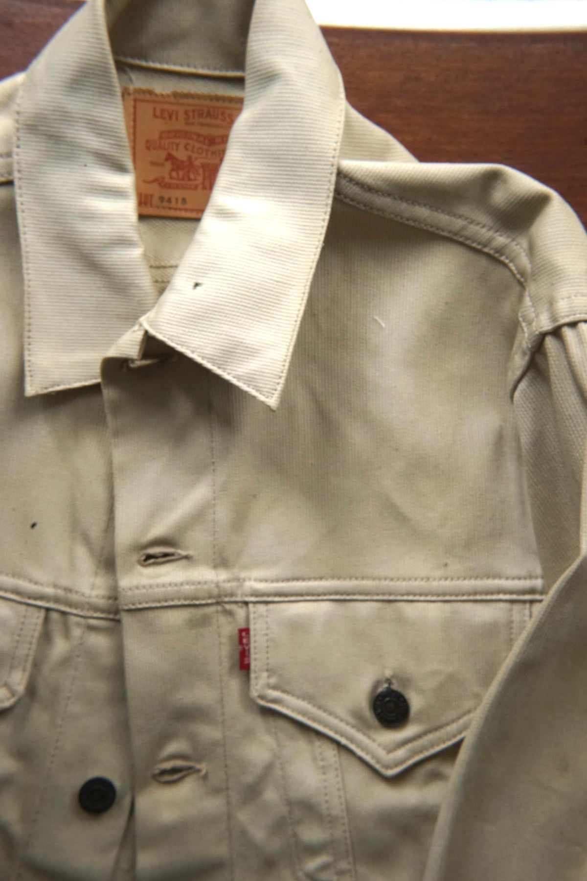 1960s LEVI'S 941B piqué "deadstock" 40