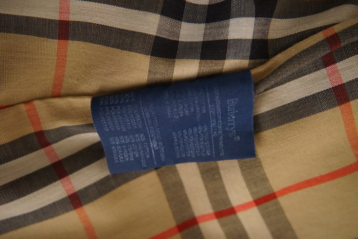 1980s Burberry Single Raglan Sleeve Belted Balmacaan Coat Cotton × Polyester 一枚袖