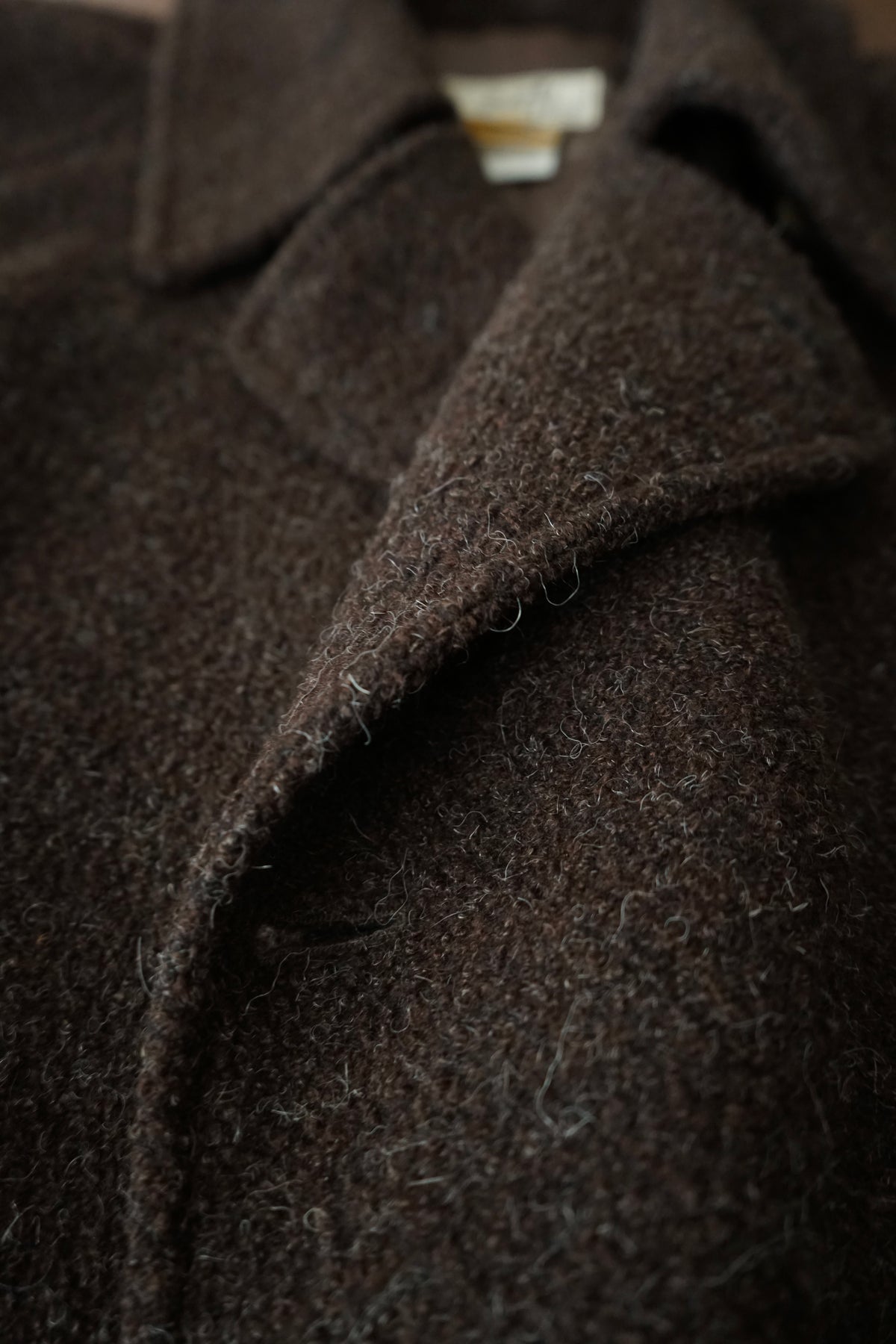 1980s HERMÈS Wool Trench Coat Made in France