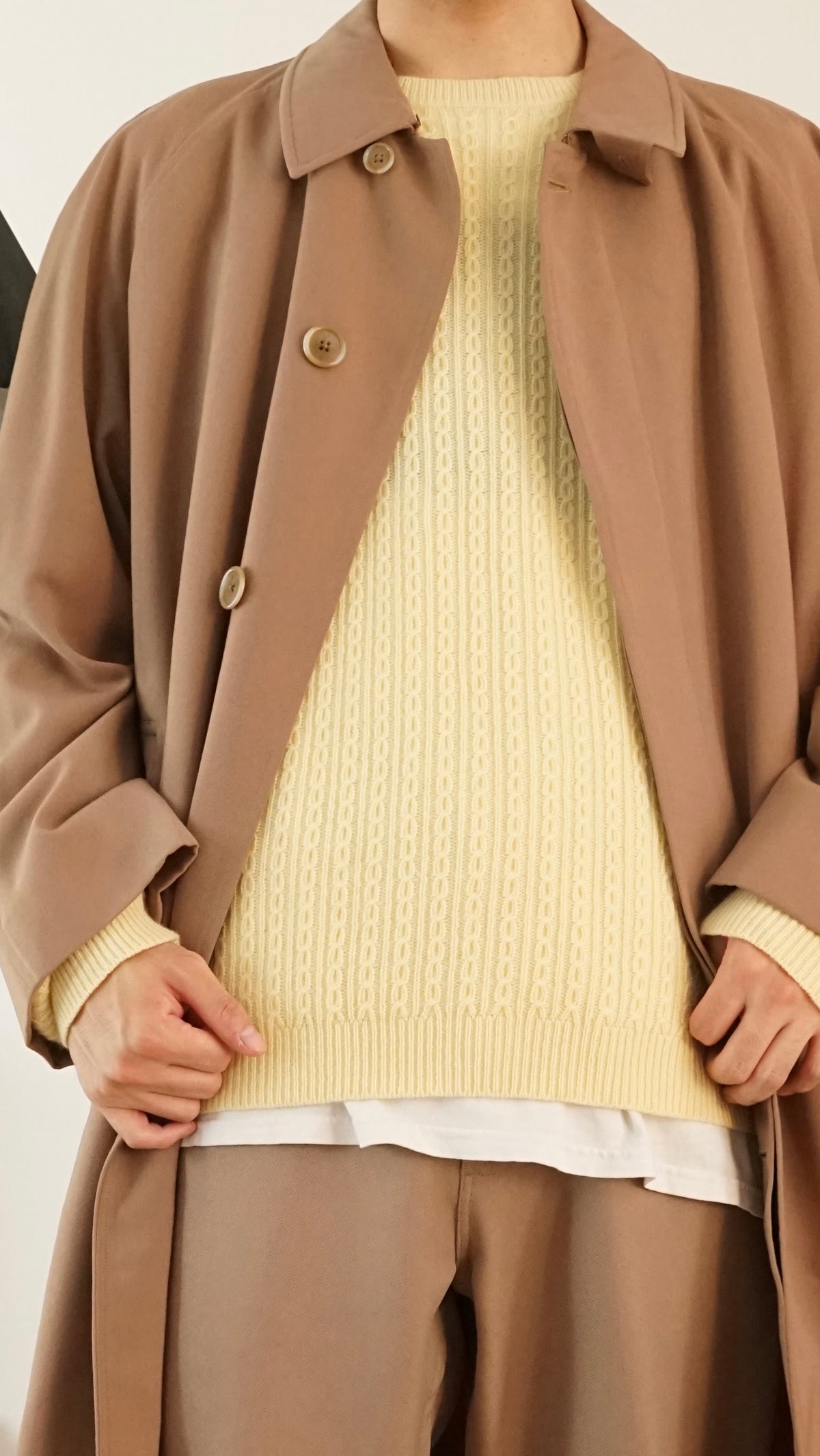 1960s Burberry “Burella" Balmacaan Coat