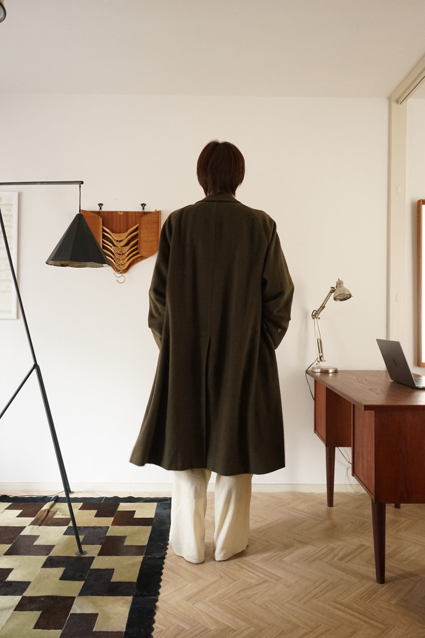 1981s Burberry × LODEN FREY "一枚袖" Balmacaan Coat