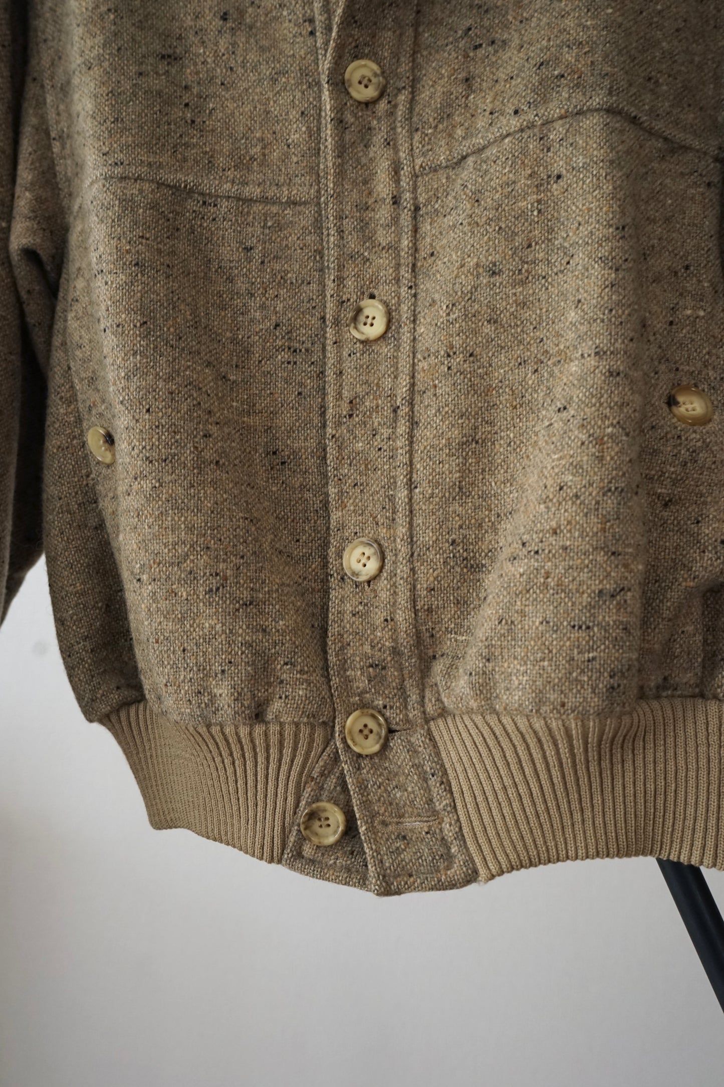 1970s Yves Saint Lauren Tweed Sports Jacket Made in France