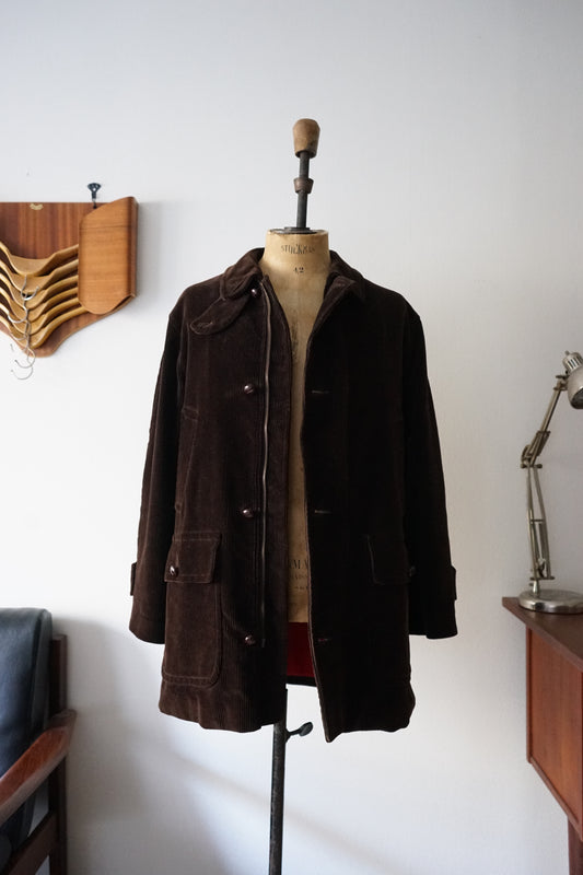 1990s OLD ENGLAND Thick-wale Corduroy Hunting Jacket