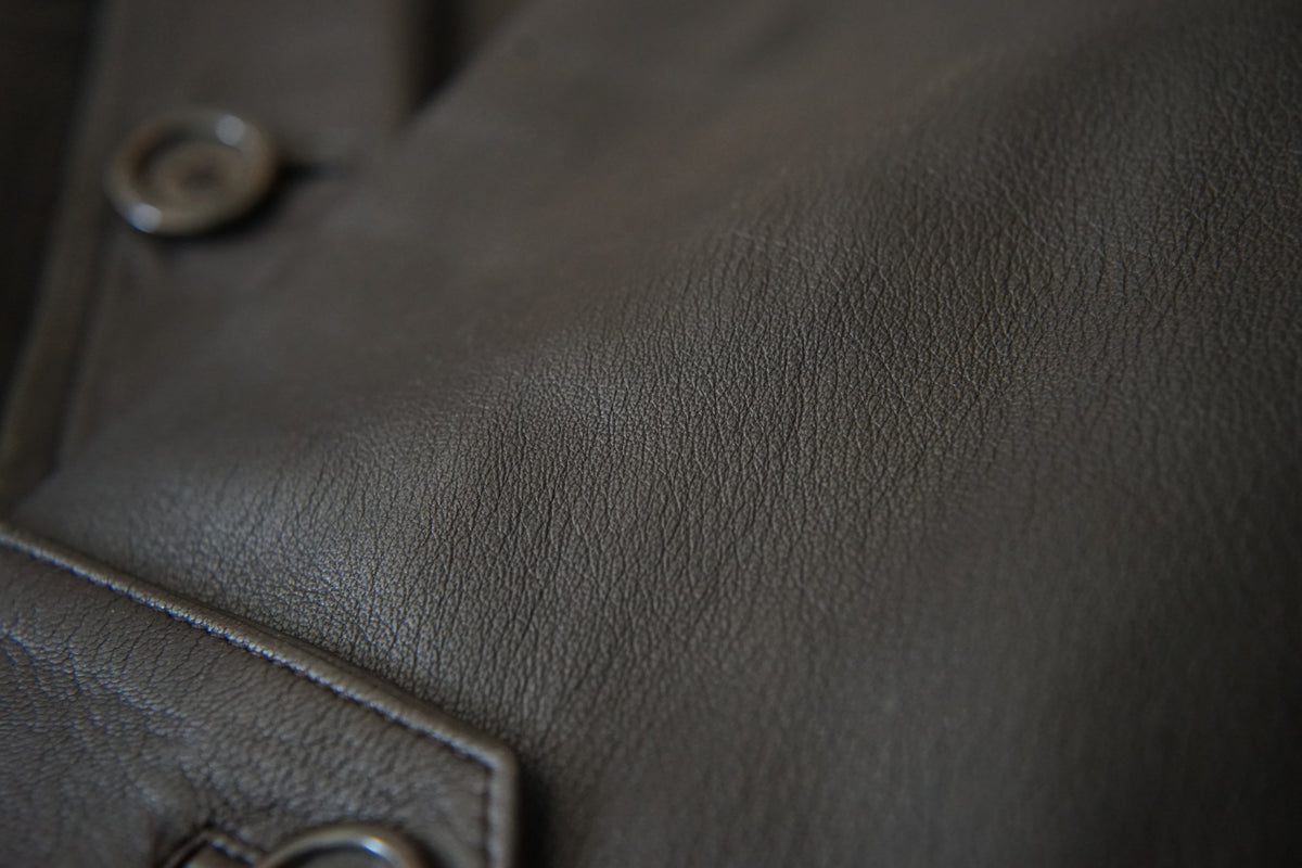 1980s Burberry Spain "Very Smooth" Leather Coverall