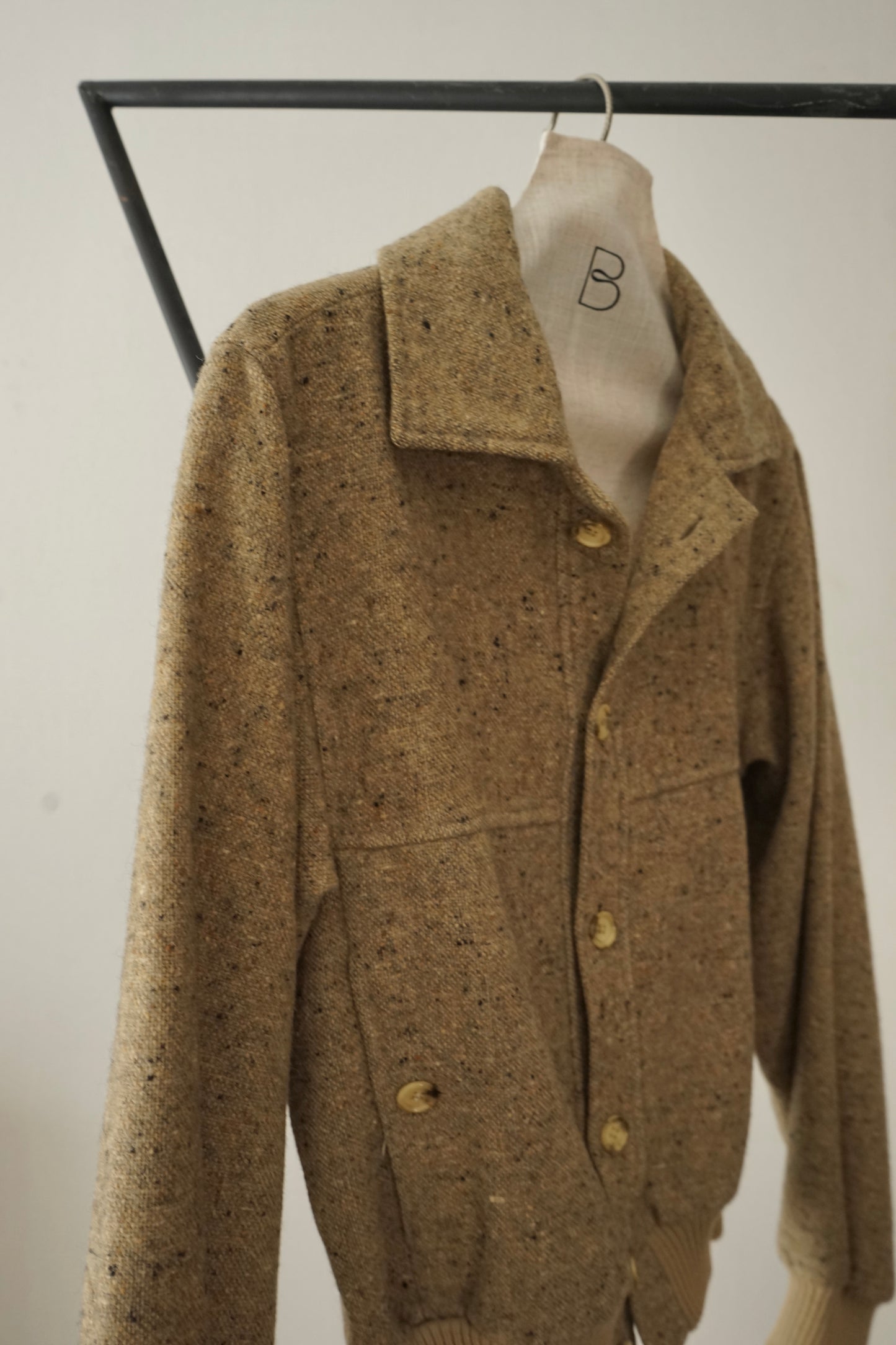 1970s Yves Saint Lauren Tweed Sports Jacket Made in France