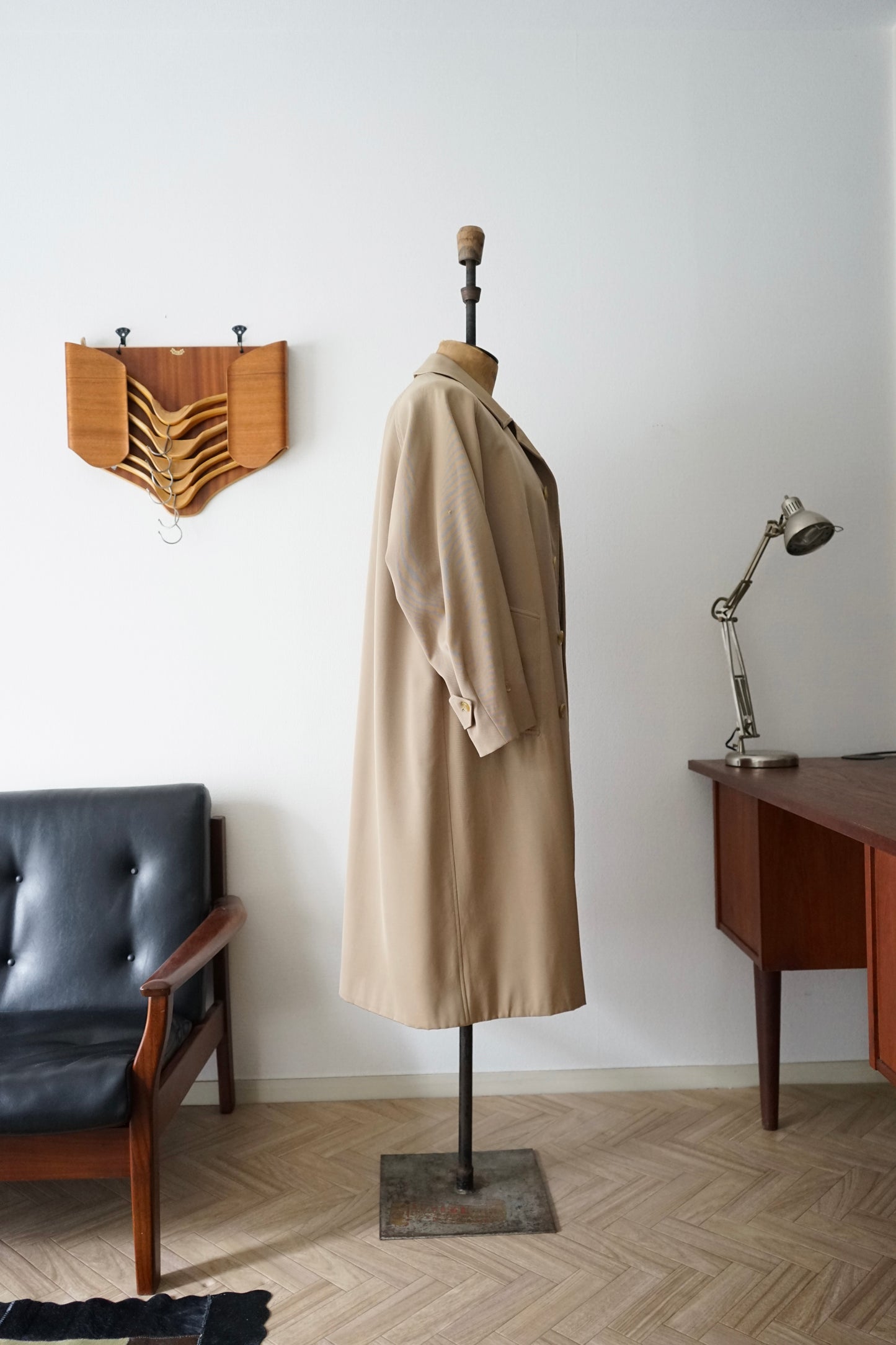 1970s Burberry "BURELLA" 一枚袖 Balmacaan Coat