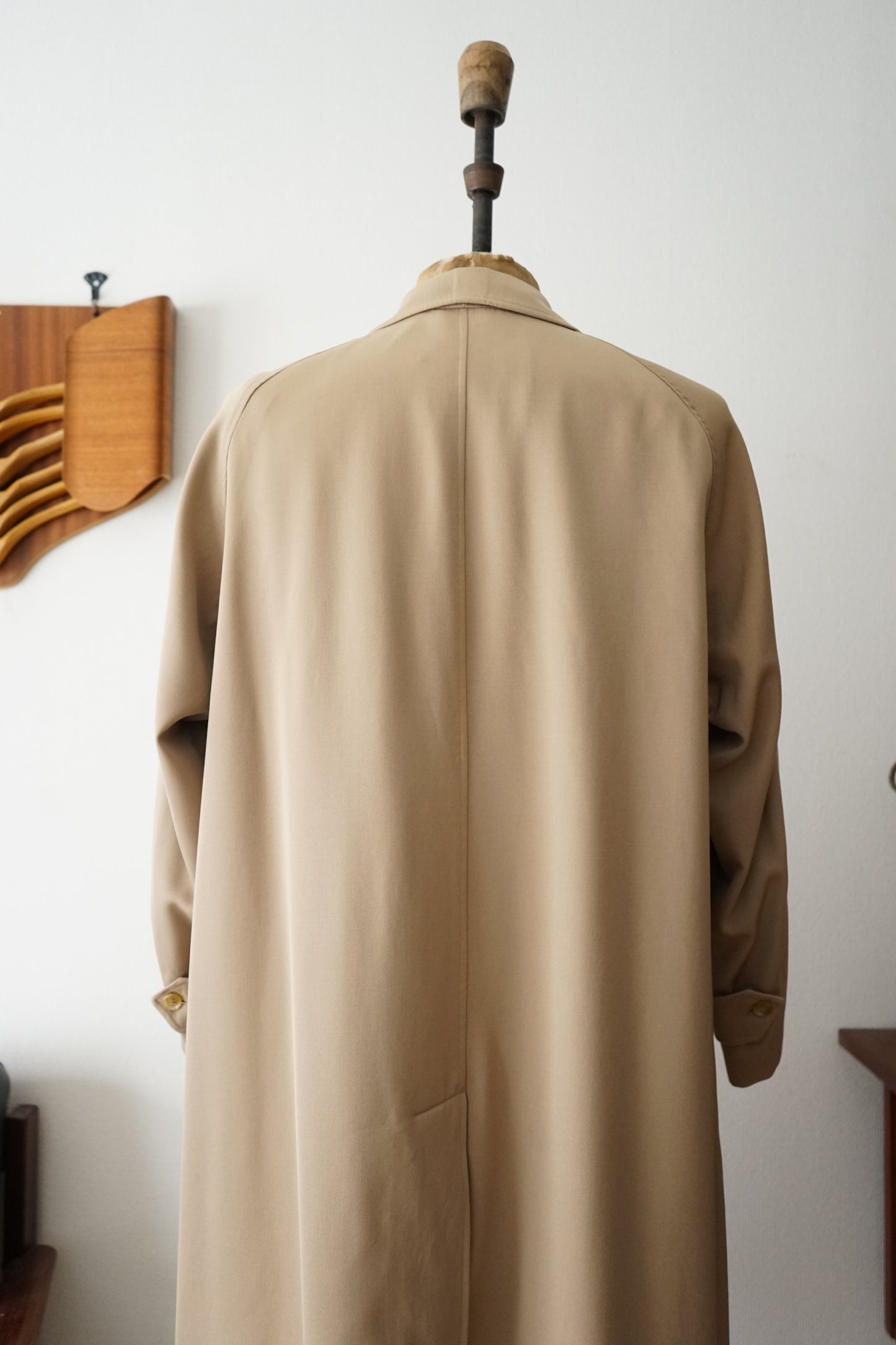 1970s Burberry "BURELLA" 一枚袖 Balmacaan Coat
