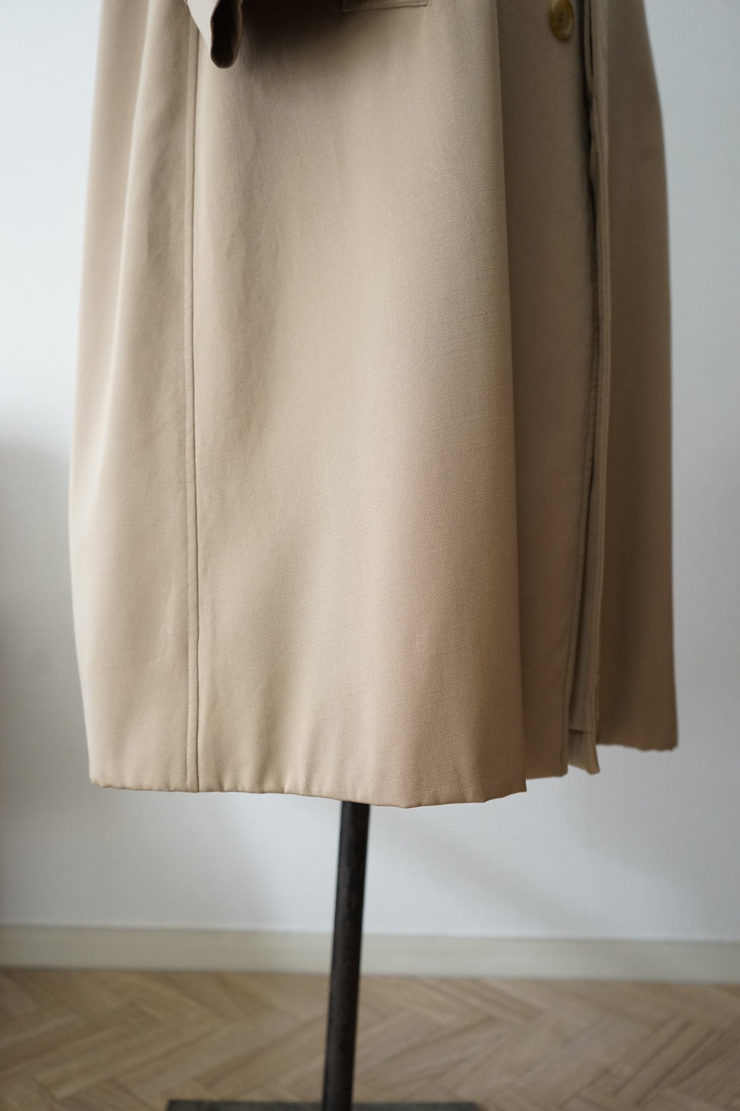 1970s Burberry "BURELLA" 一枚袖 Balmacaan Coat