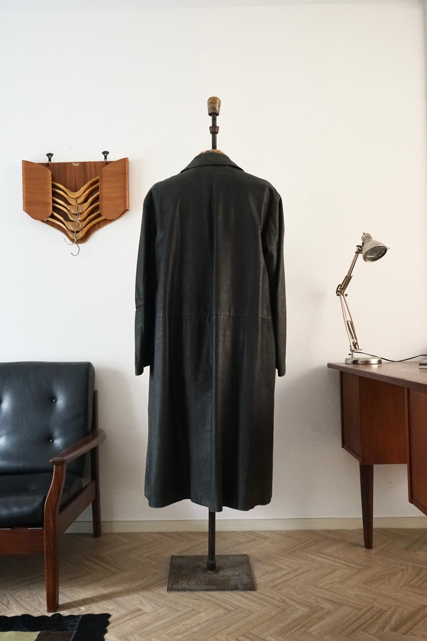 1990s Hermès Calfskin Long Coat